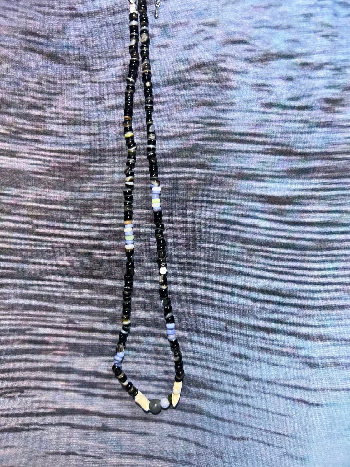 빈티지 비즈 바다 목걸이 / b sea necklace 상품이미지1