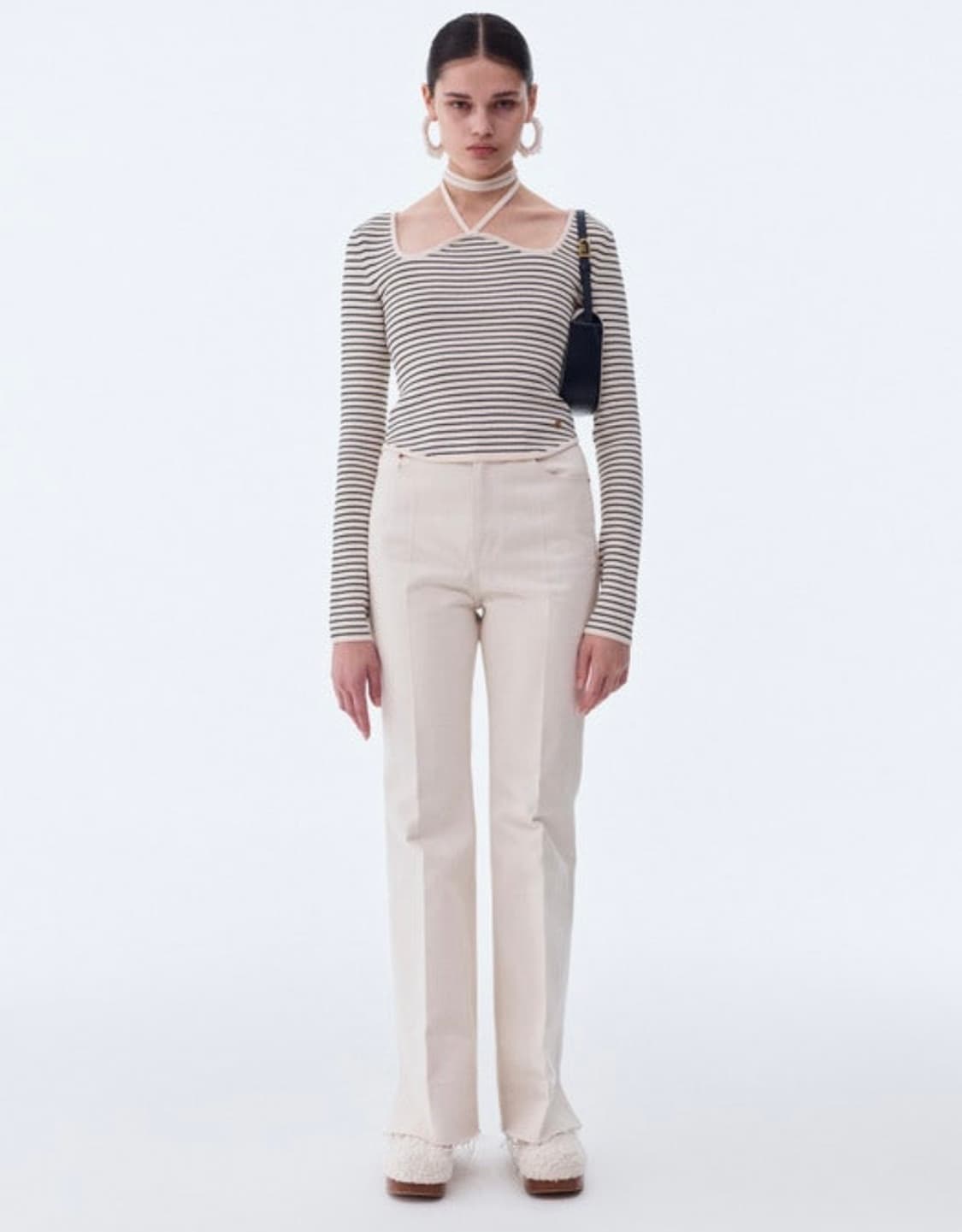 렉토 스트라이프 니트 상품이미지5