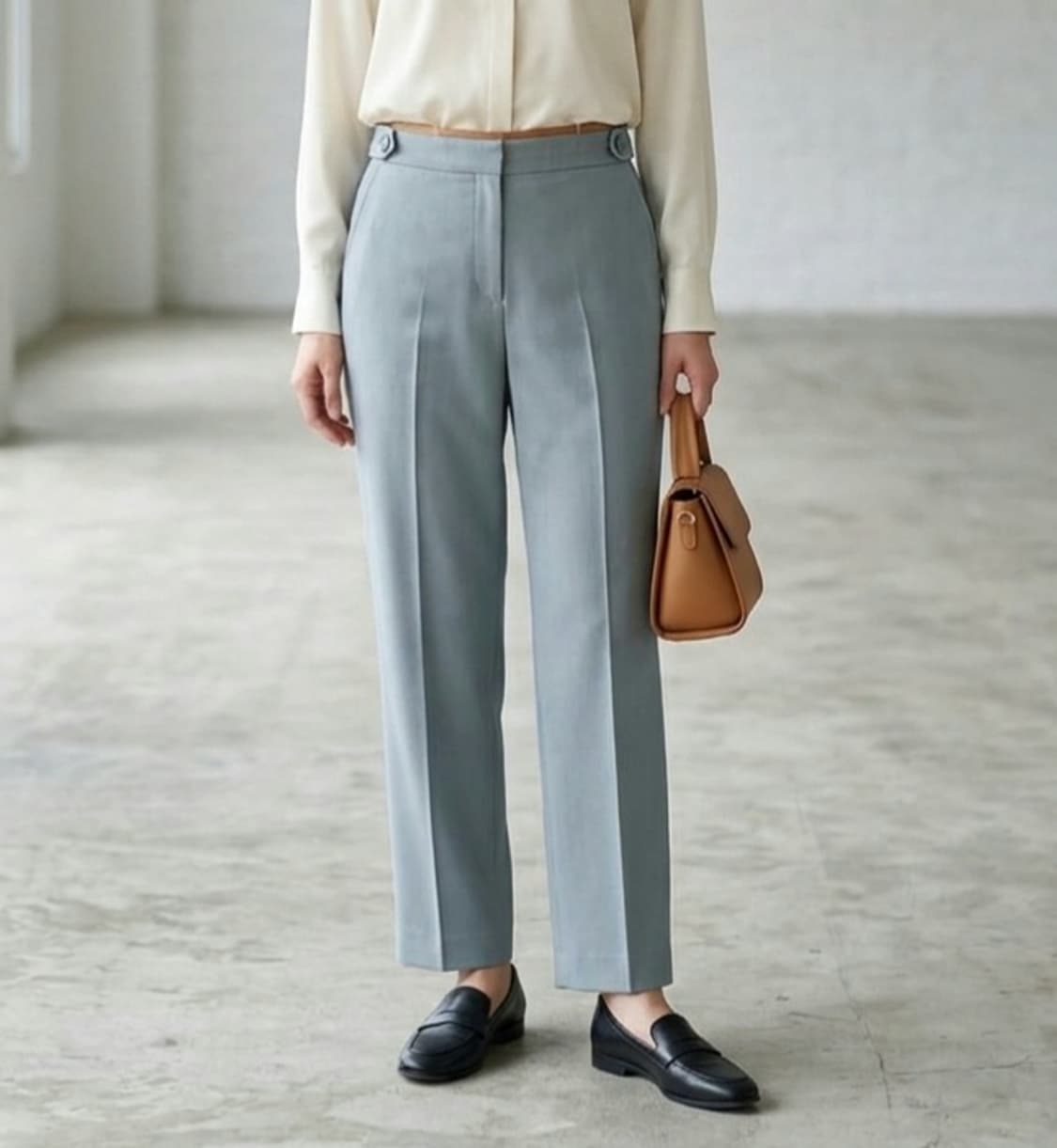 [30]제이제이로 반밴딩 슬랙스 상품이미지1