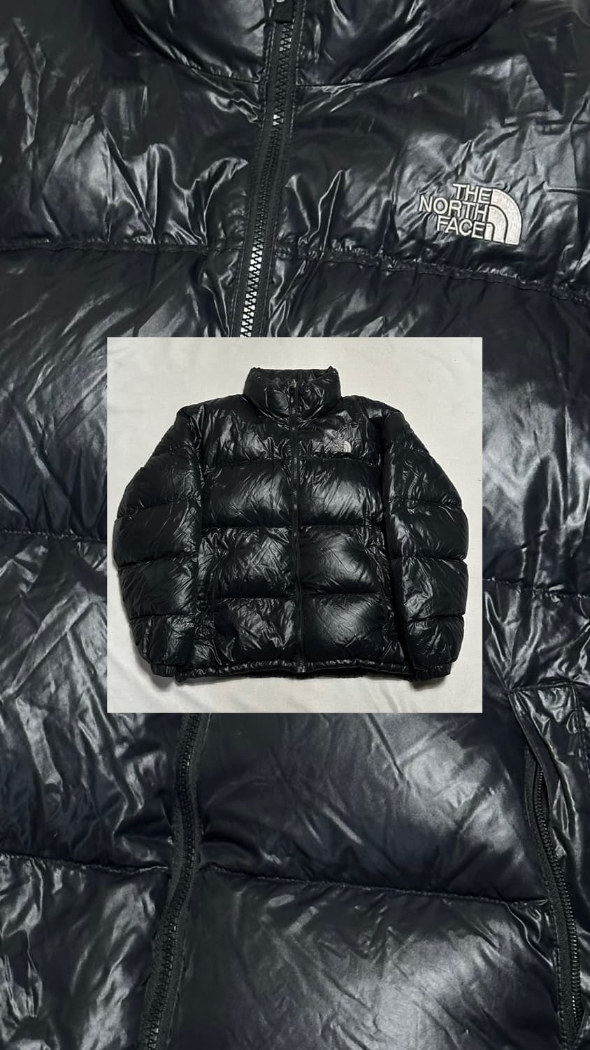 노스페이스 유광 700 눕시 패딩 상품이미지1