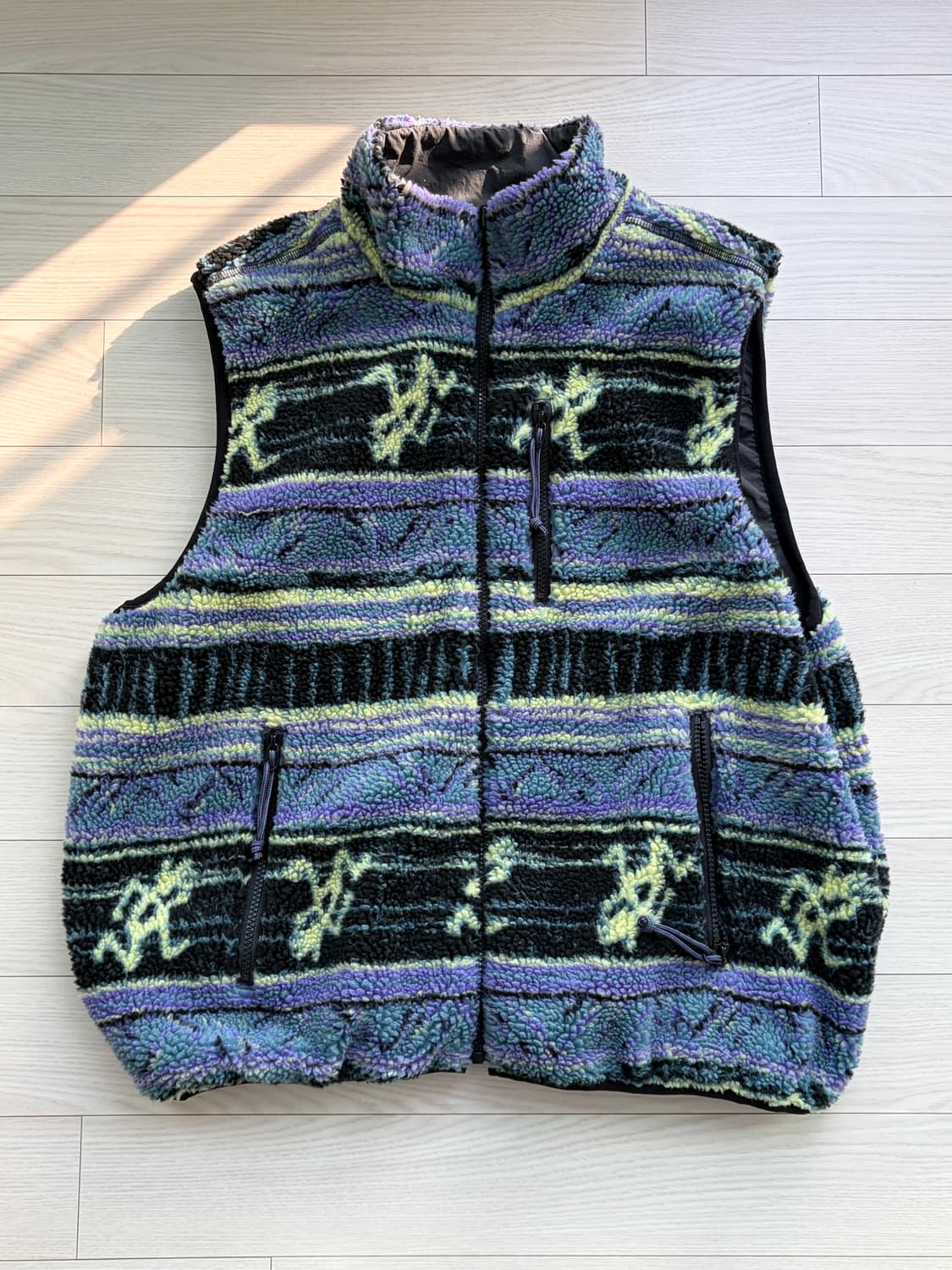 디스이즈네버댓x그라미치 리버시블 플리스 베스트 조끼 M (100) 상품이미지1