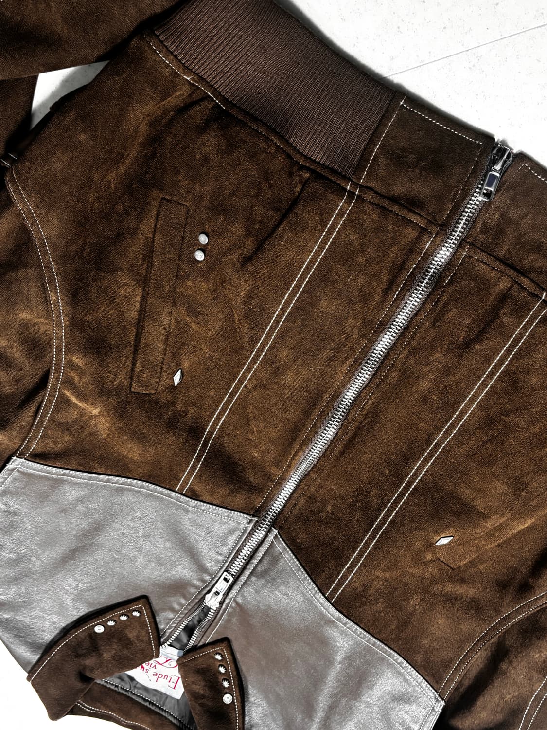 가키하라 스웨이드 자켓 상품이미지2