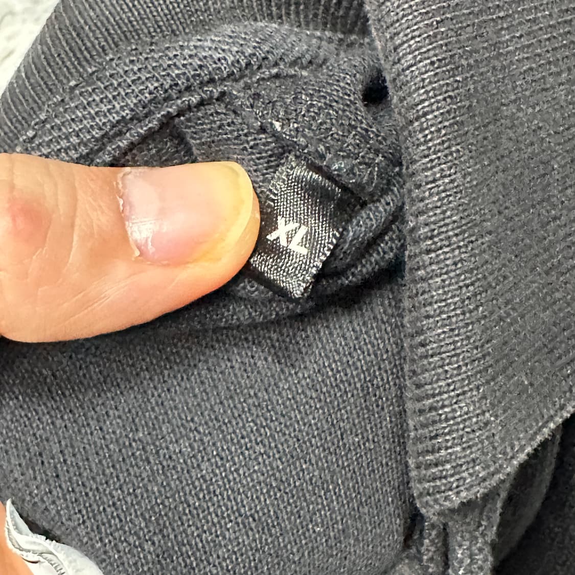 아미 스몰로고 폴로 반팔 블랙 XL 상품이미지4