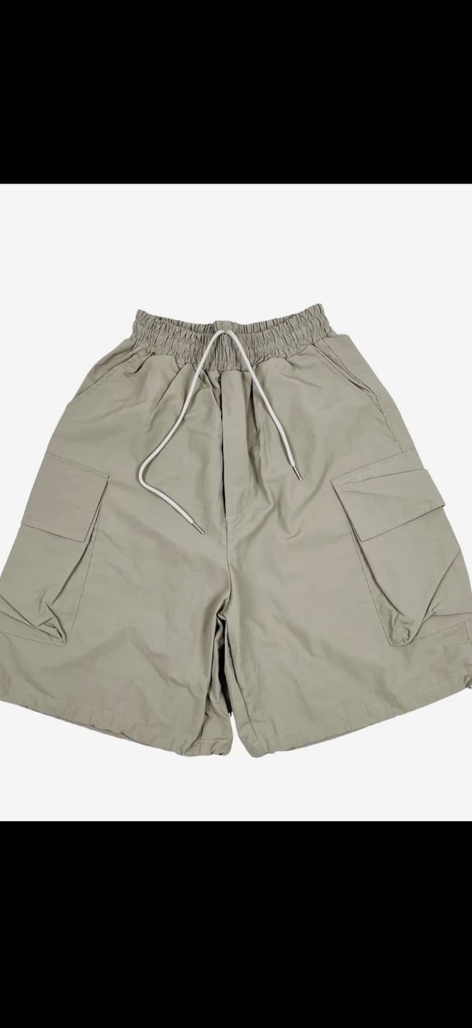 스케이터락 Nylon Cargo String Wide Shorts Beg 상품이미지1