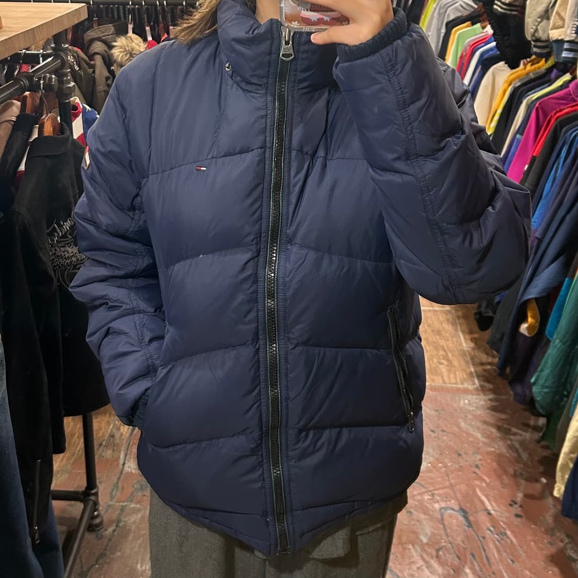 [HI] 타미힐피거 패딩 네비 상품이미지2