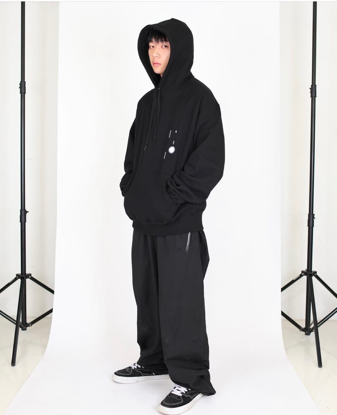 Hyein seo 우원재 블랙아웃 후디 3 상품이미지5