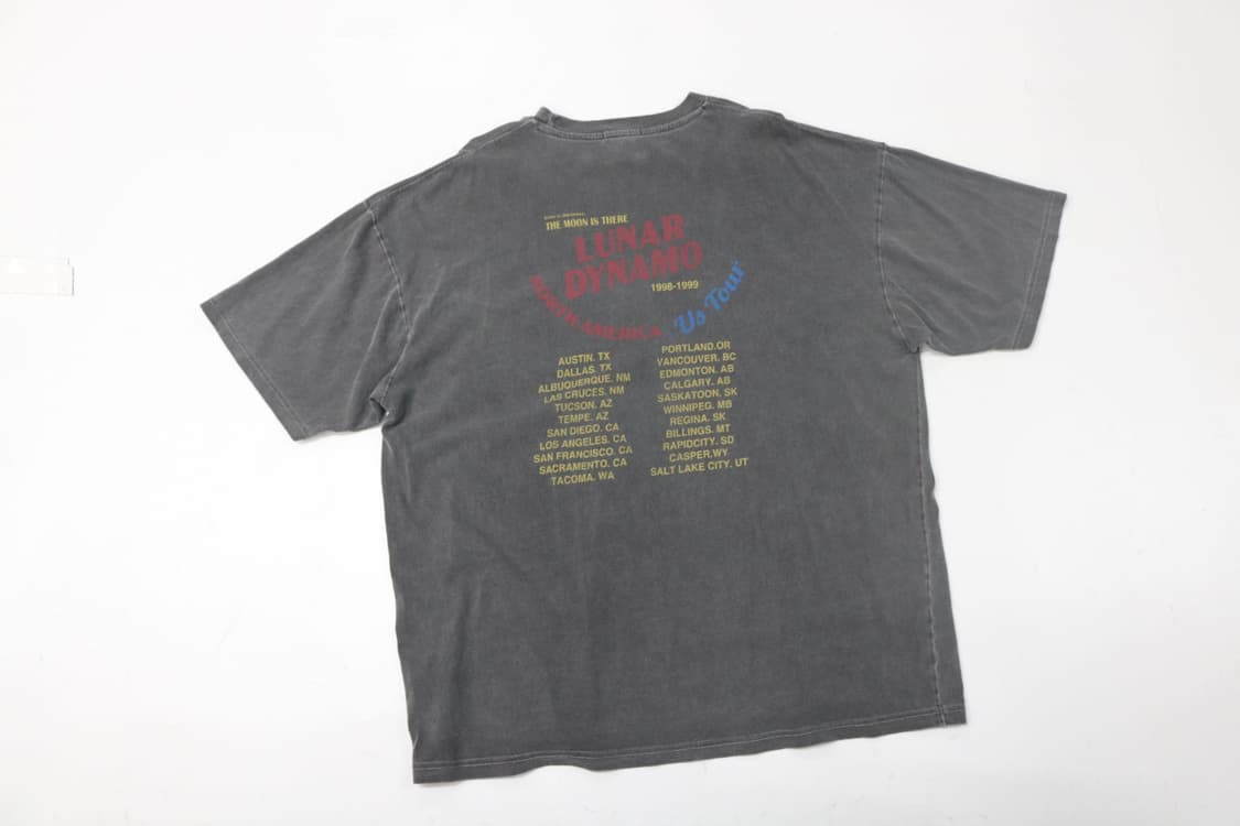 JaVa 자바 클래식 루나 다이나모 투어 피그먼트 차콜 반팔 티셔츠 L 상품이미지7