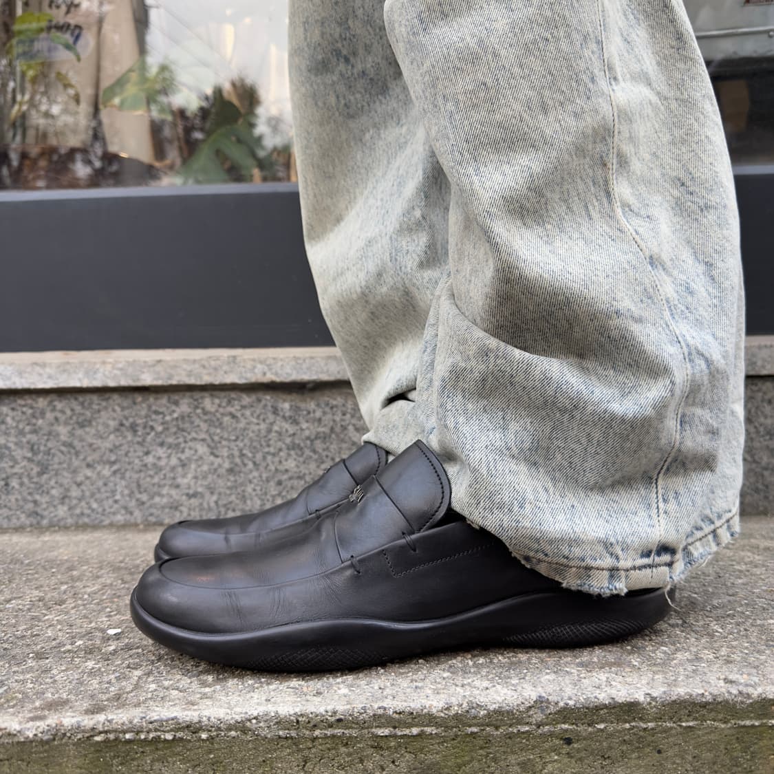 00s 블랙 프라다 스포츠 로퍼 상품이미지9