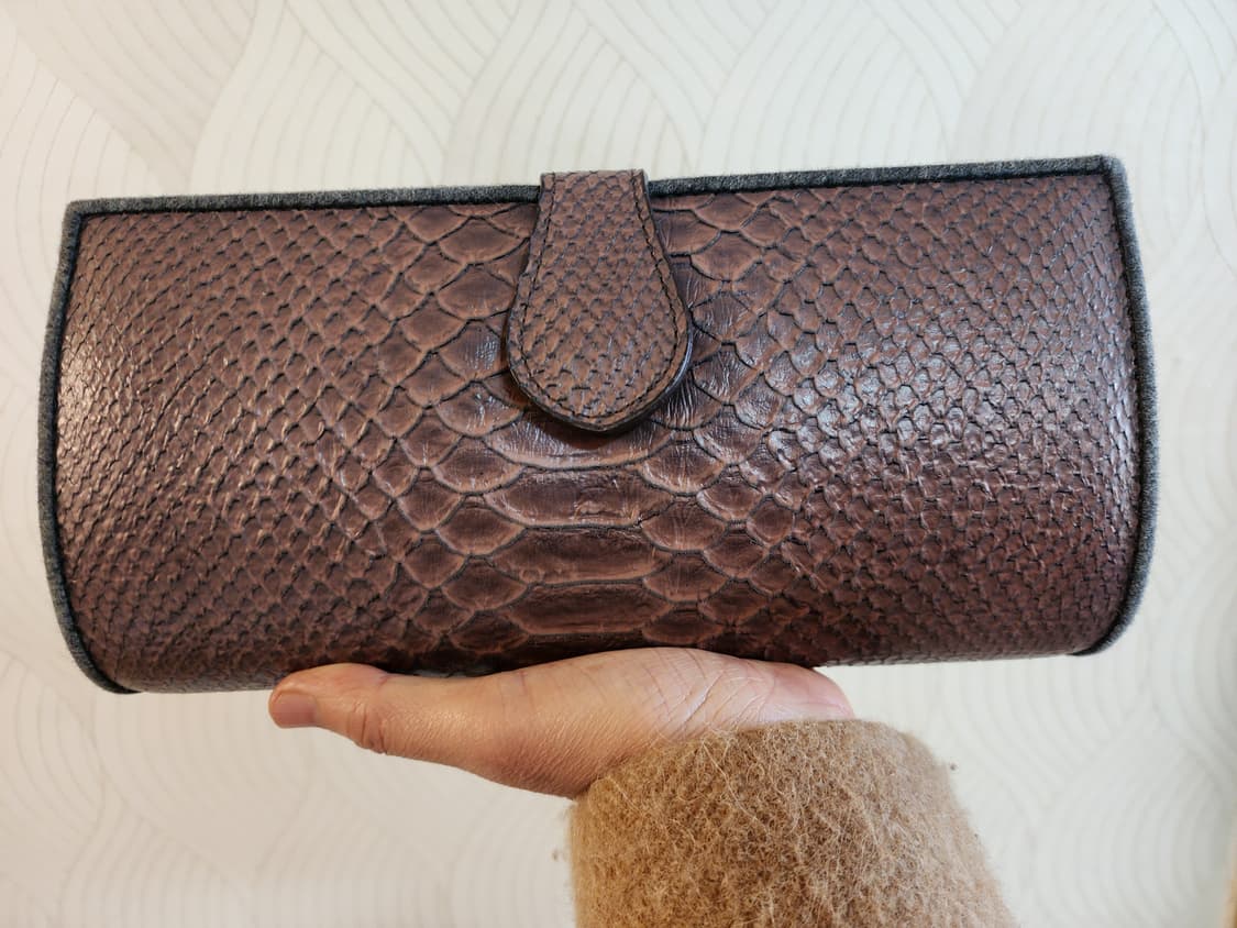 빈티지 뱀부 클러치 상품이미지1