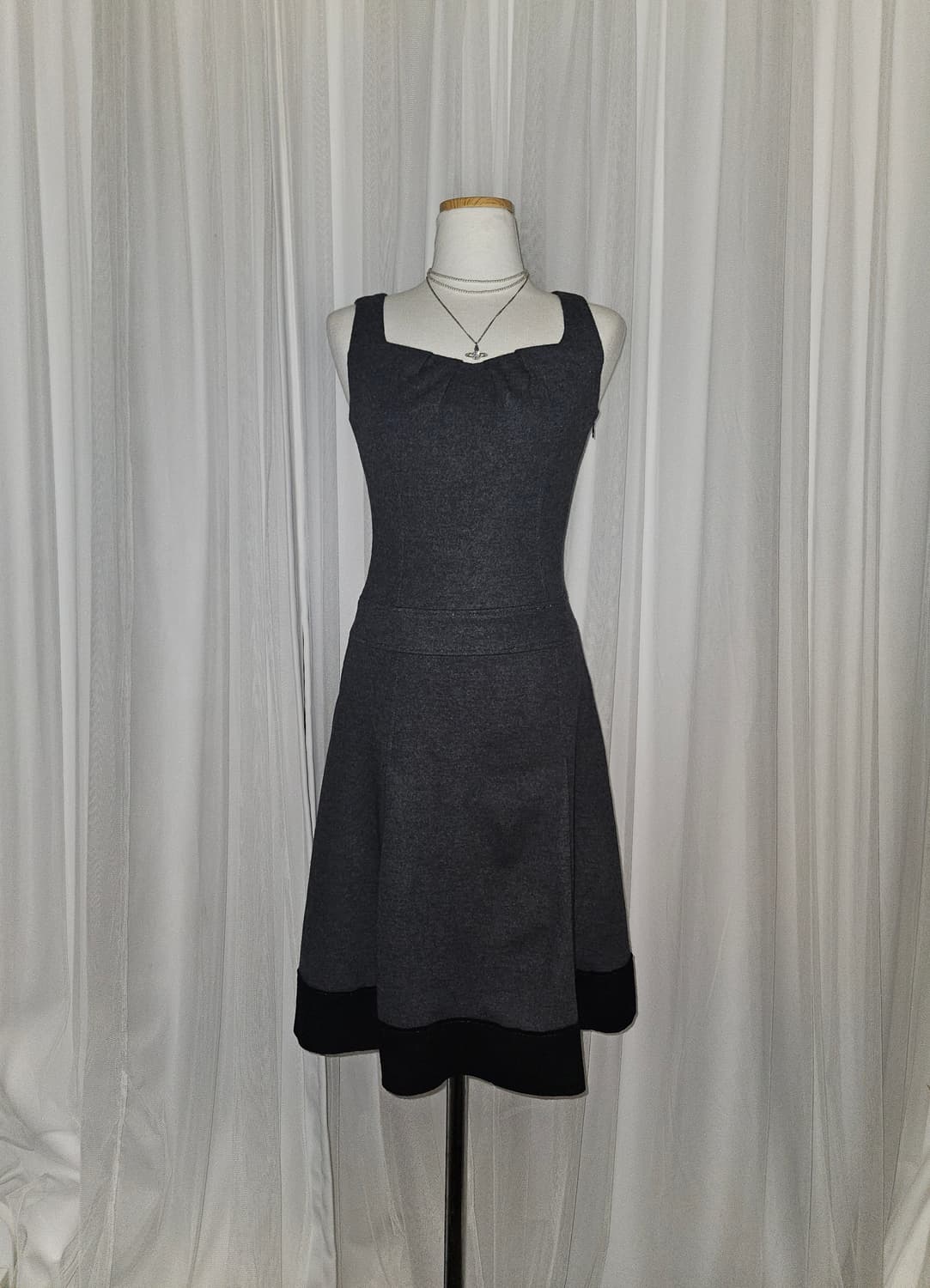 le souk 윈터그레이 셔링 드레스 상품이미지1