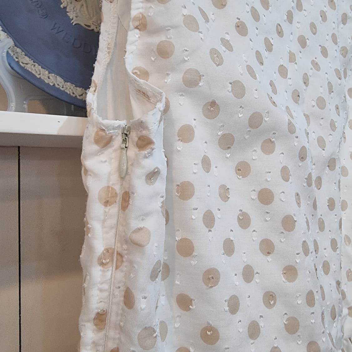 리즈리사 LIZ LISA 라떼빛 도트 레이스 미니원피스 상품이미지7