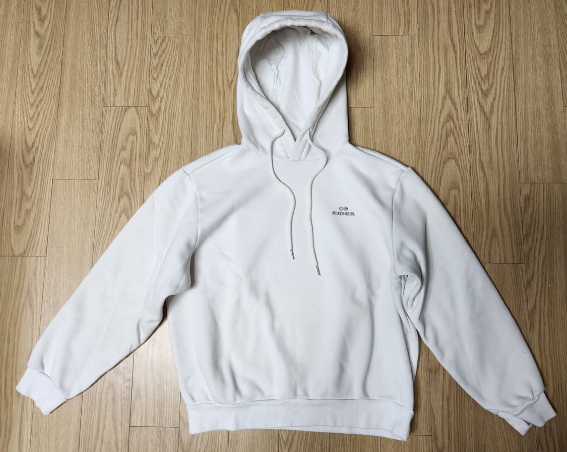 EIDER 아이더 우먼 베이직 크림 후드티셔츠 90 상품이미지1