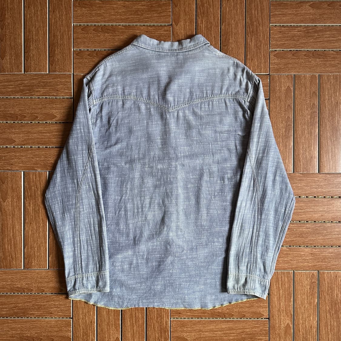 Hectic chambray western shirts 상품이미지2