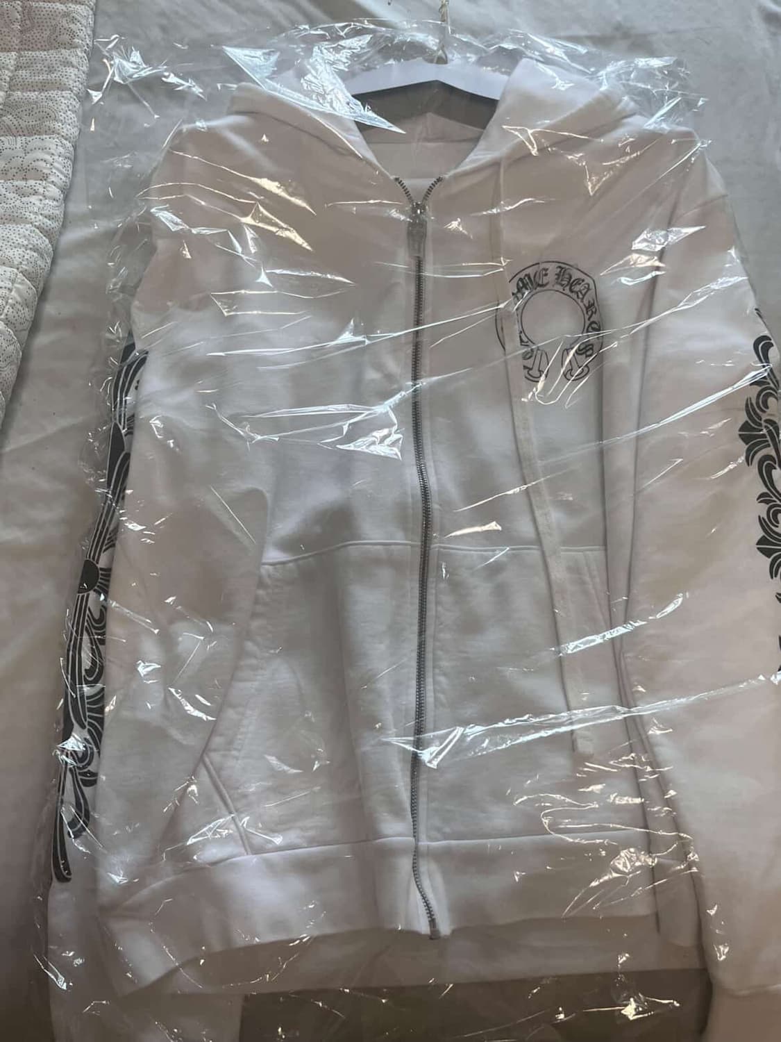 크롬하츠 홀스슈 플로랄 후드집업 M 상품이미지1