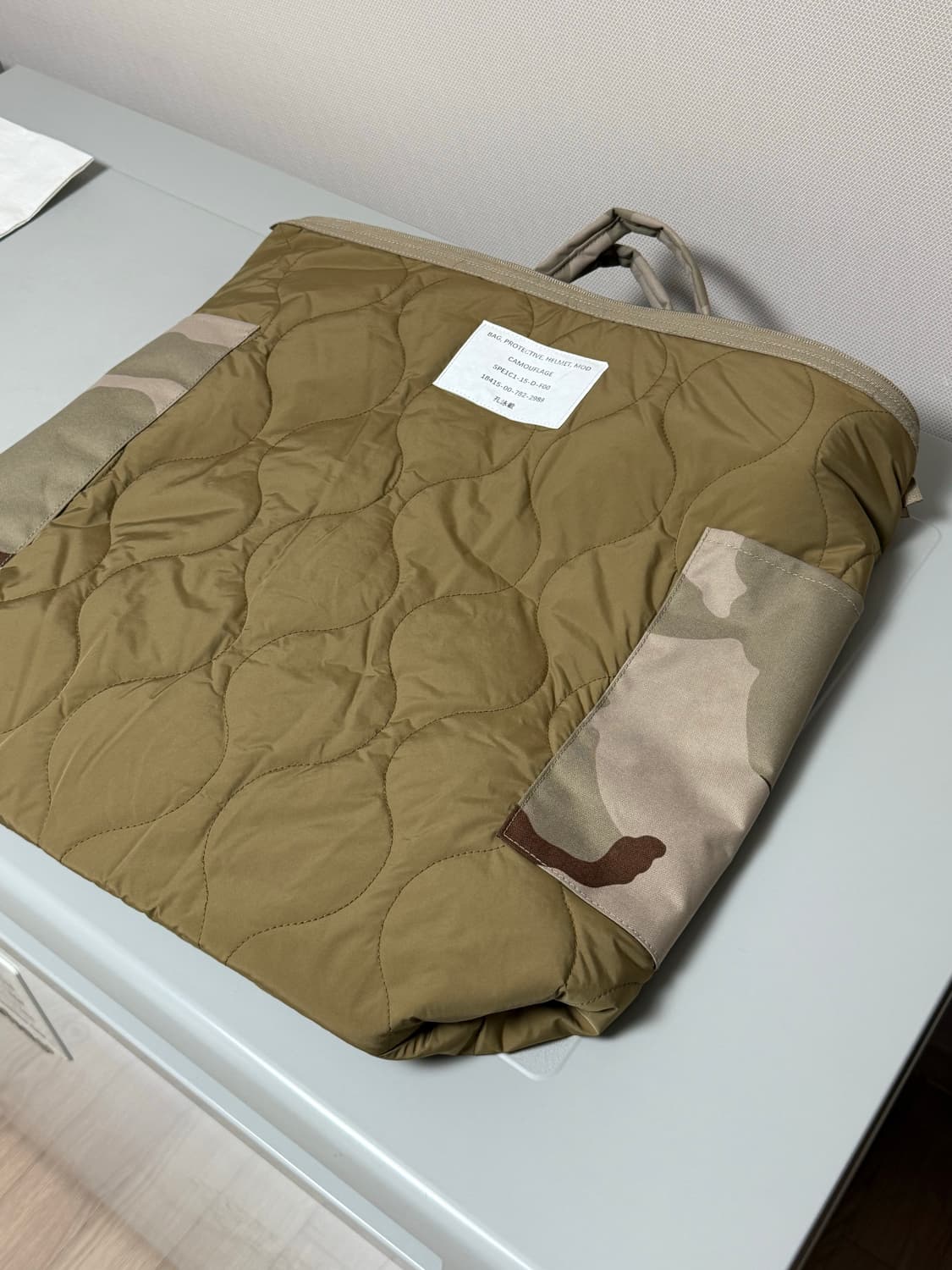 미군 헬멧백 사막삼색 카모 DCU 상품이미지2