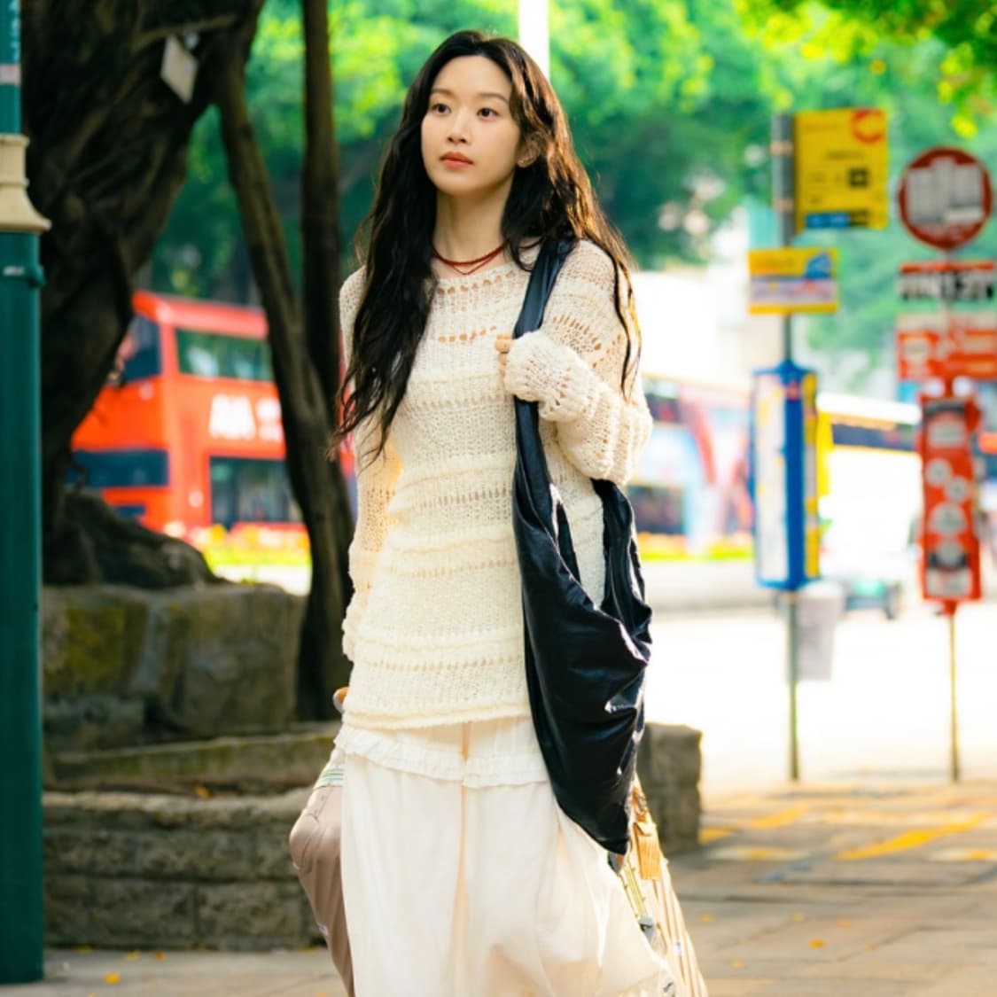 [문가영, 레이, 미연 착용] GBH POPCORN KNIT 지비에이치 상품이미지2