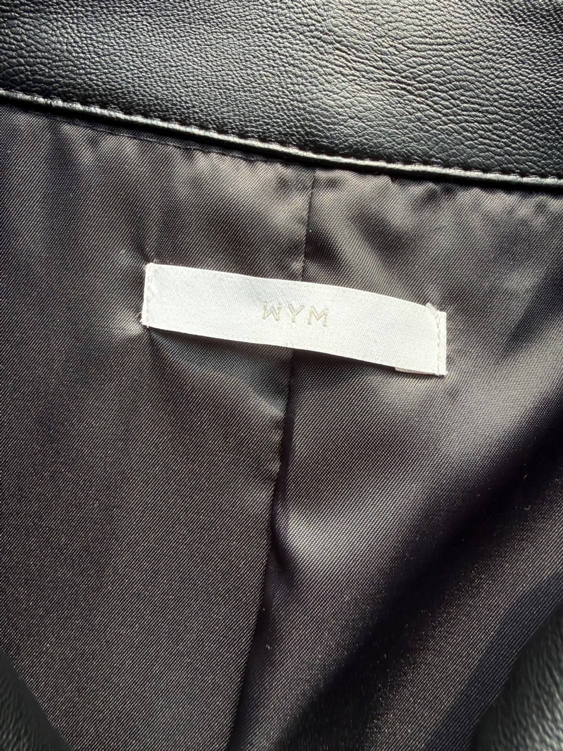 WYM 페이크레더 자켓 M(2XL) 상품이미지7