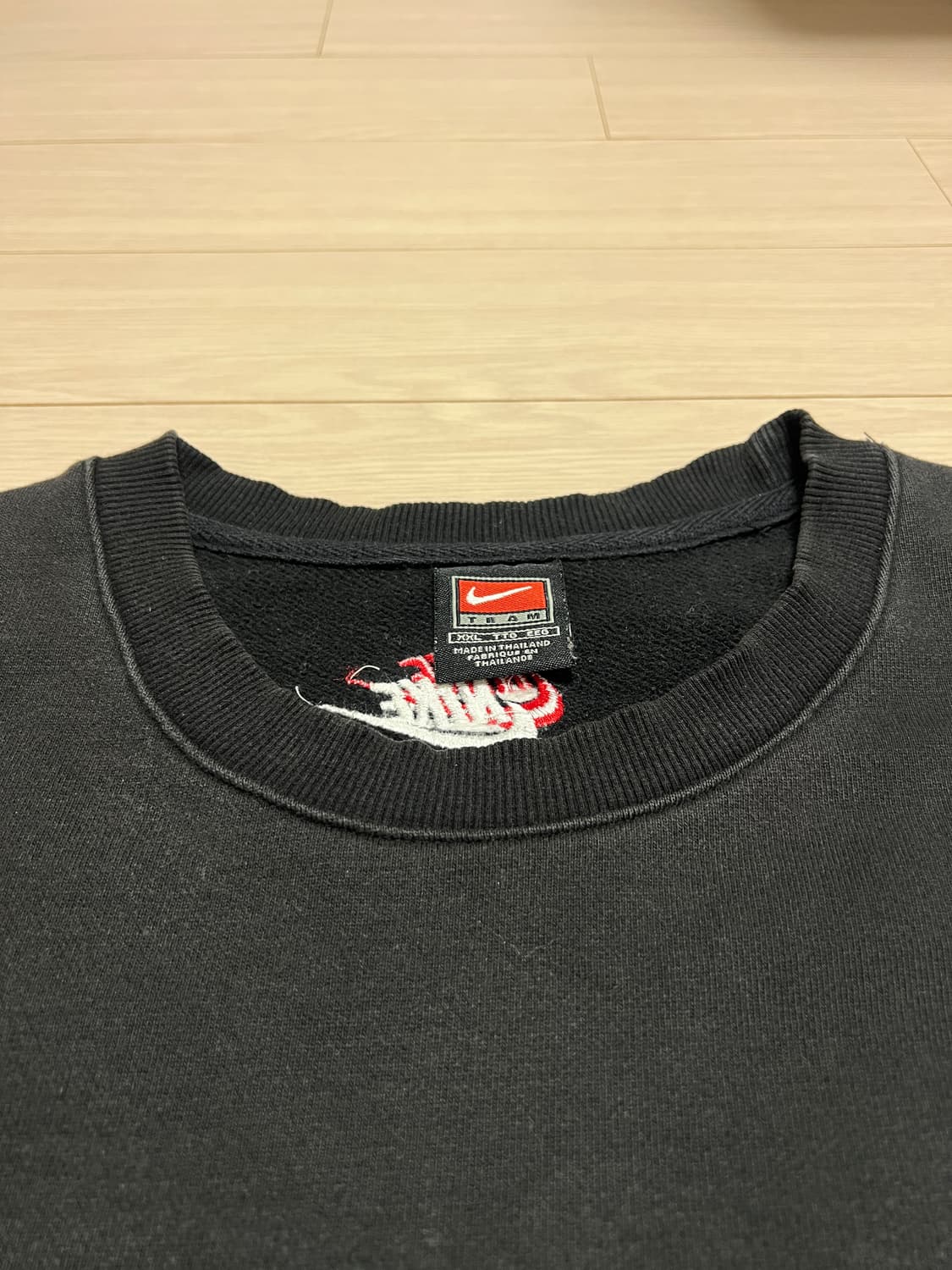 나이키 멀티 스우시 자수 맨투맨 블랙 / XXL 상품이미지9