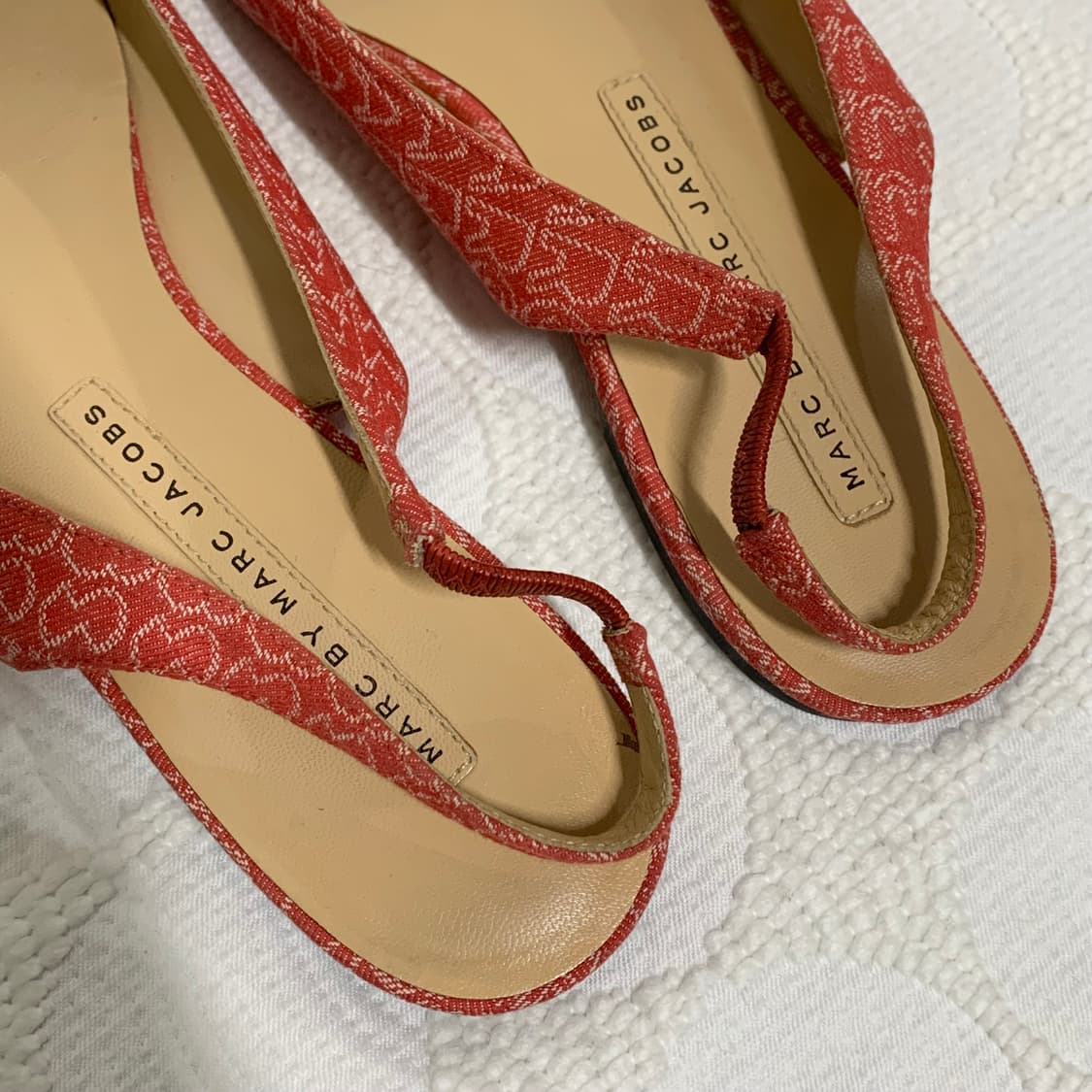 마크 바이 마크 제이콥스 레드 마우스 샌들 상품이미지4