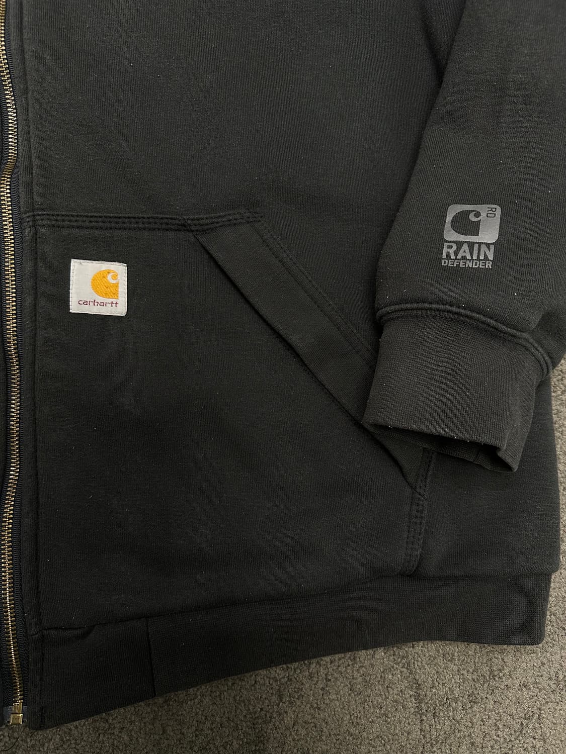 칼하트 Rain Defender 써멀후드집업 XL 상품이미지2