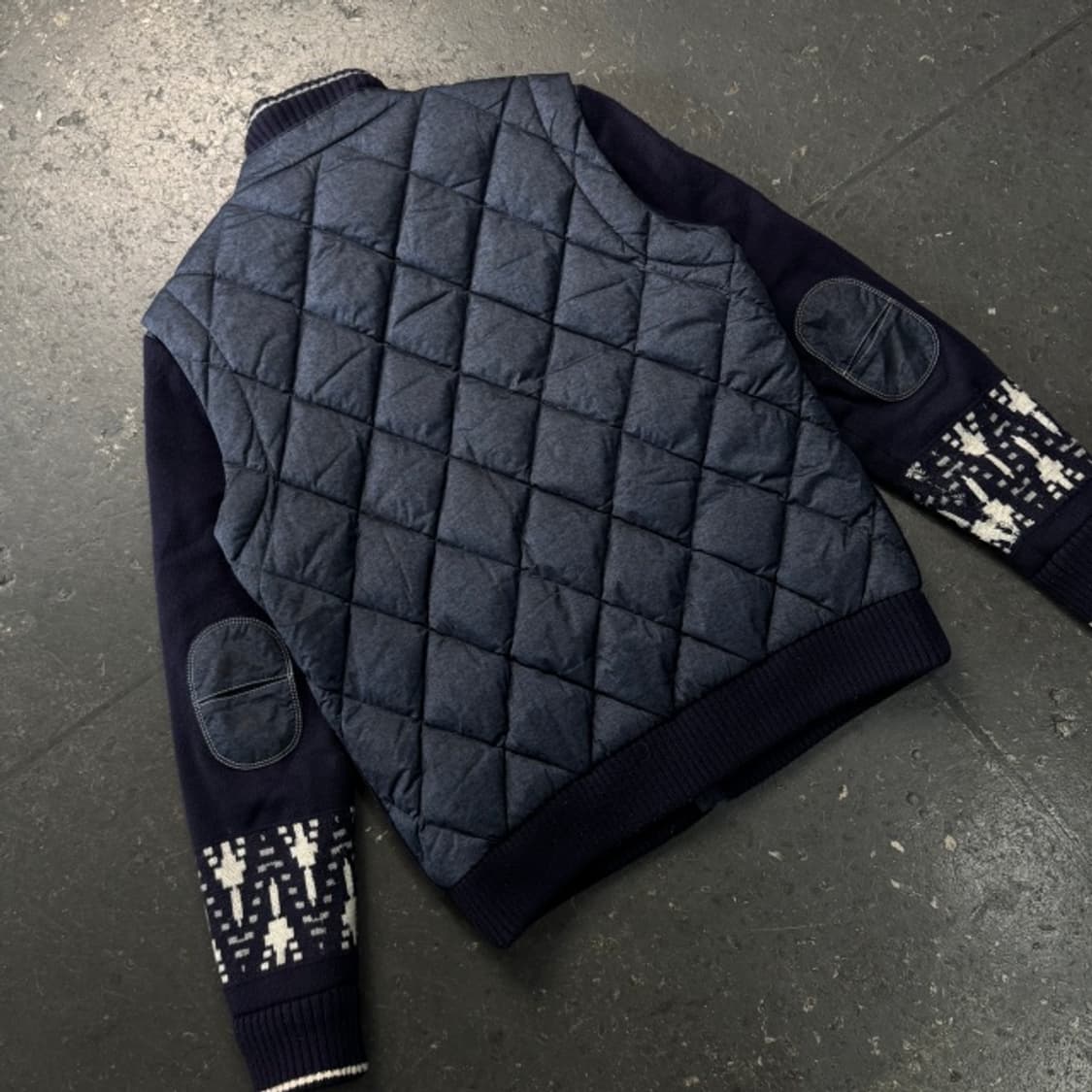 95 헨리코튼 방풍 니트 패딩  상품이미지6