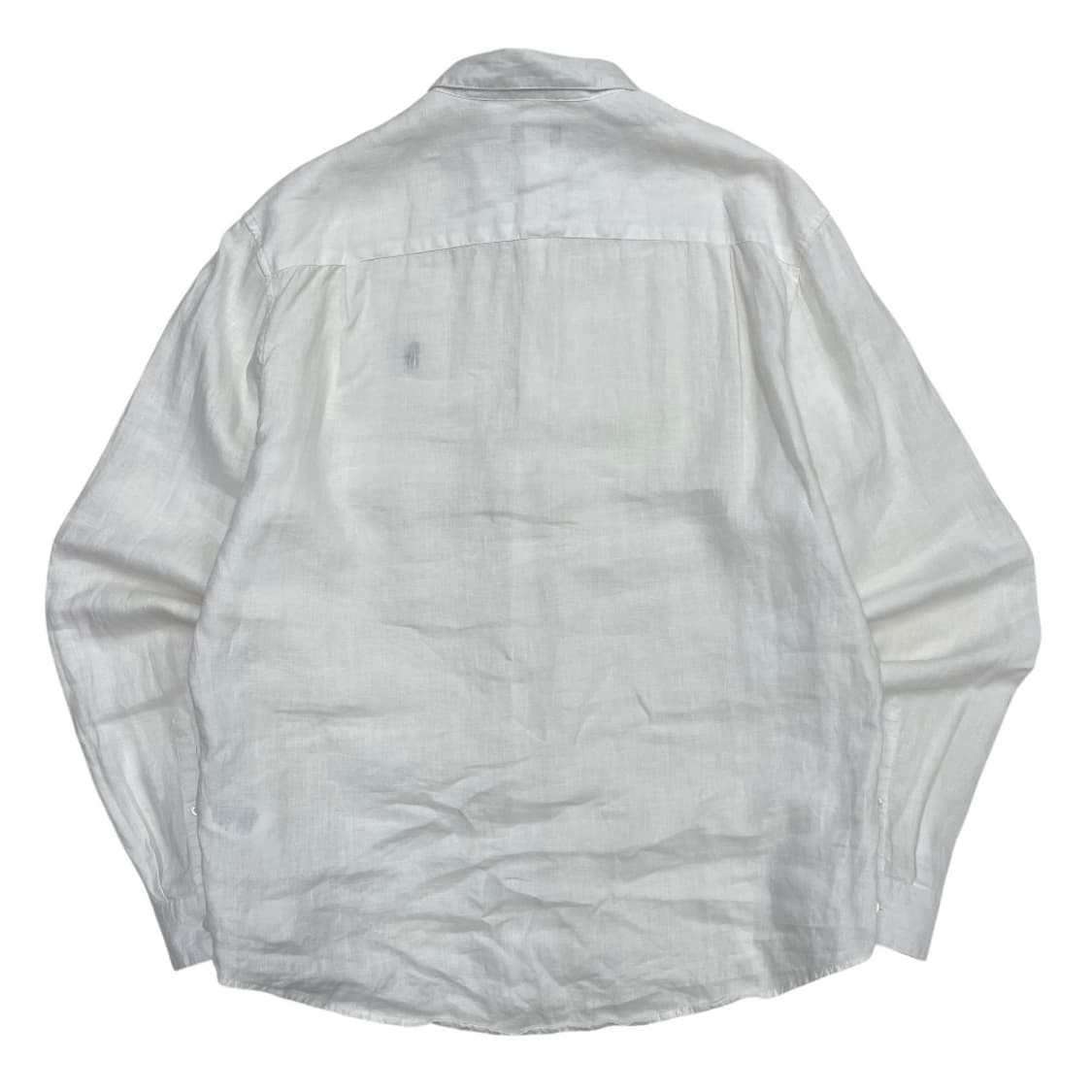 폴로 랄프로렌 네이비포니 린넨 화이트 셔츠 4XL 상품이미지3