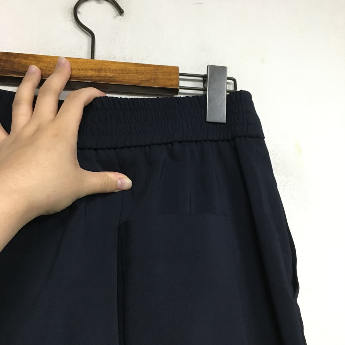 럭키슈에뜨 뒷밴딩 슬랙스 팬츠 38 상품이미지4