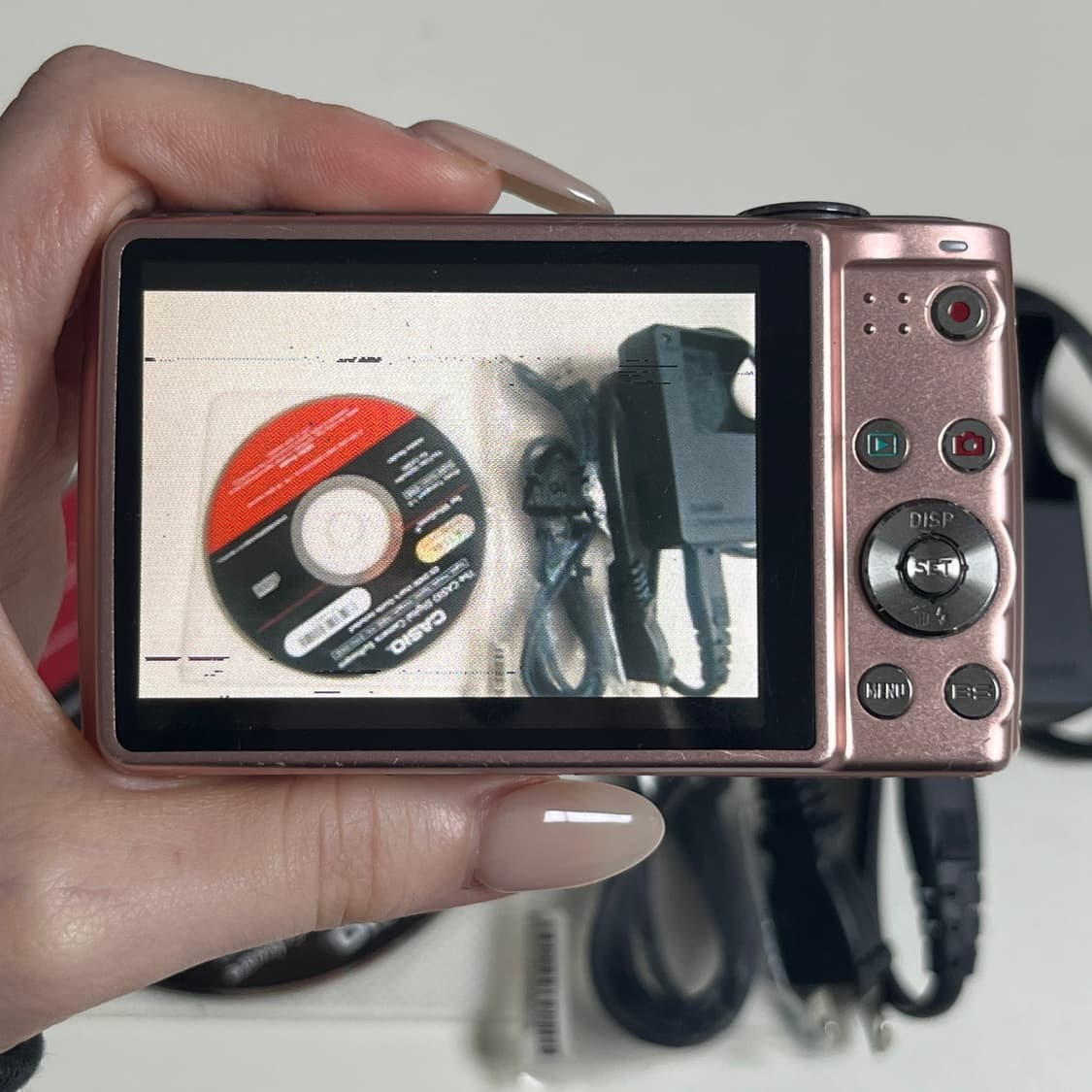 카시오 엑슬림 z400 핑크 casio exilim ex-z400 상품이미지3