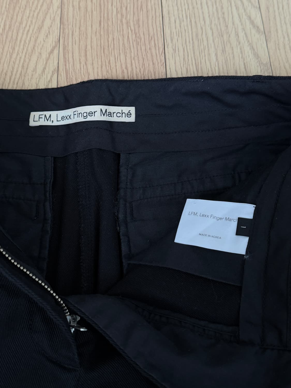 LFM wide leg cotton pants 1사이즈 상품이미지6