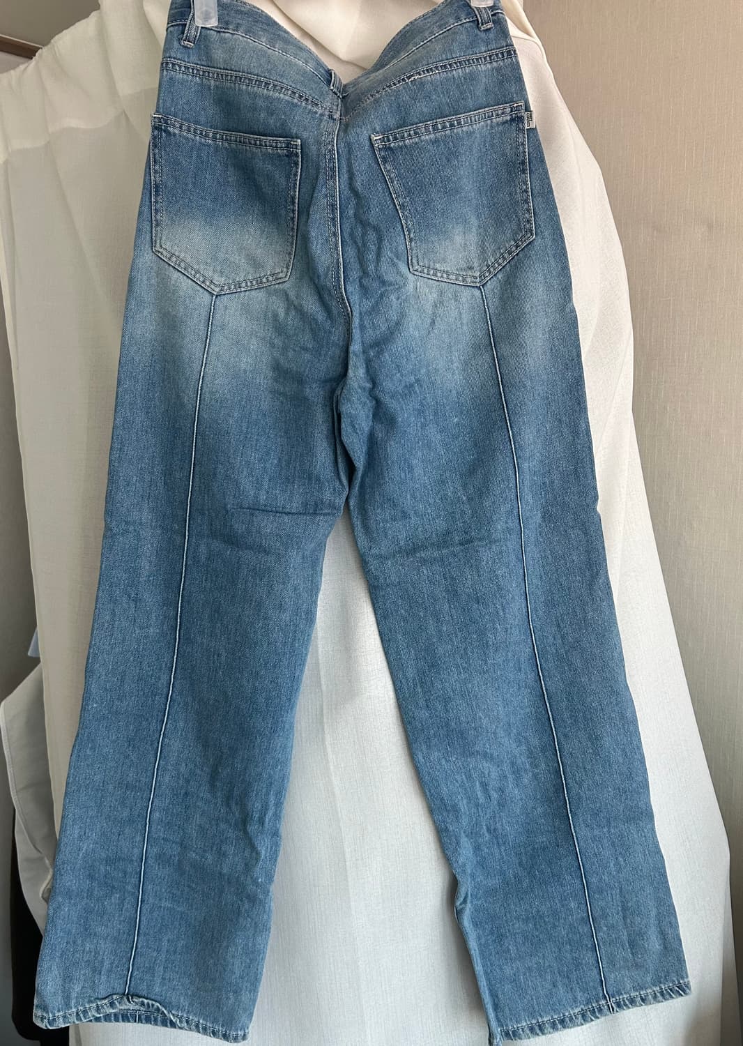 Navy County 일자 와이드핏 데님 상품이미지4