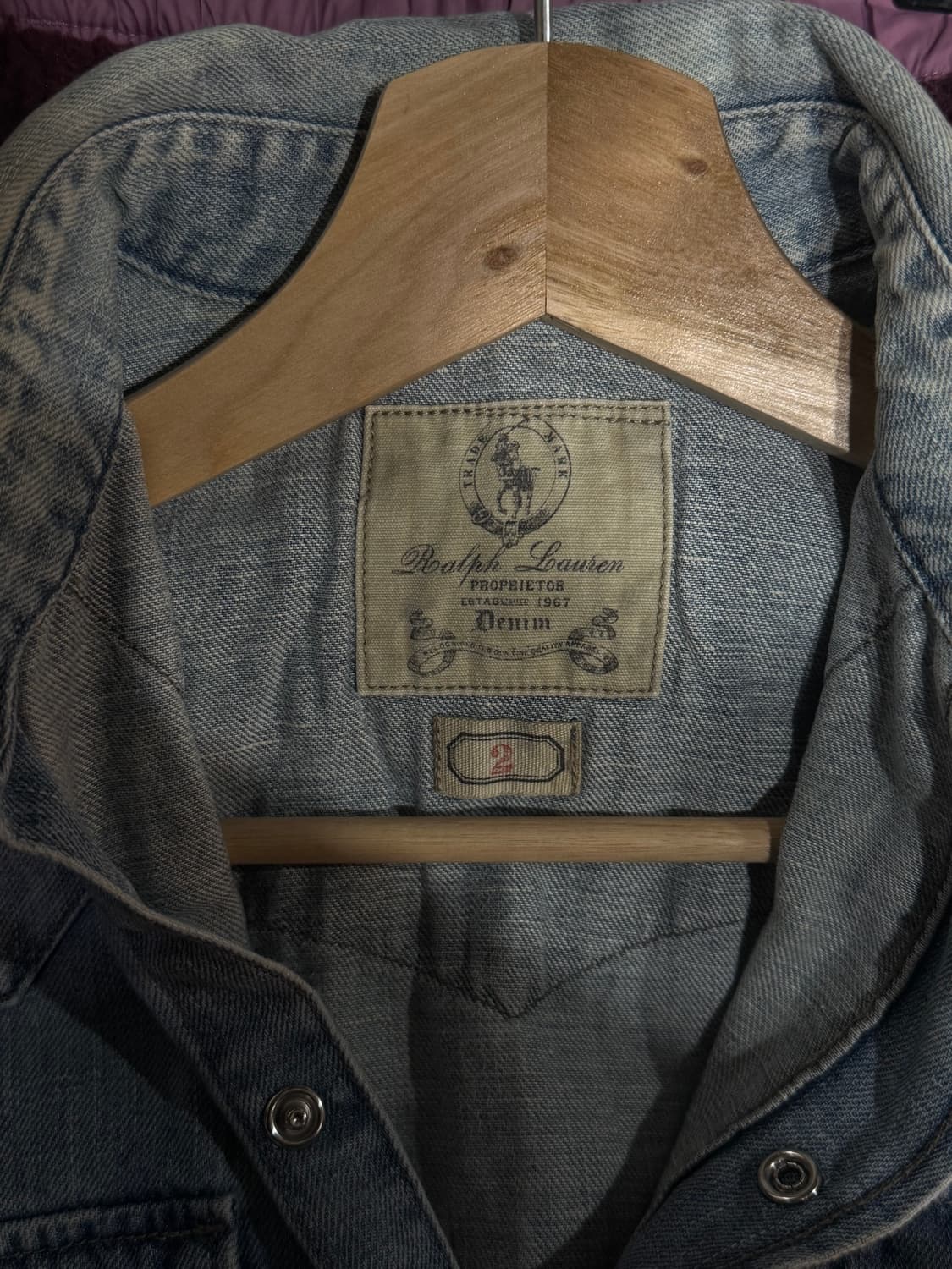 Polo Ralph Lauren 랄프로렌 여성 데님 셔츠 상품이미지3