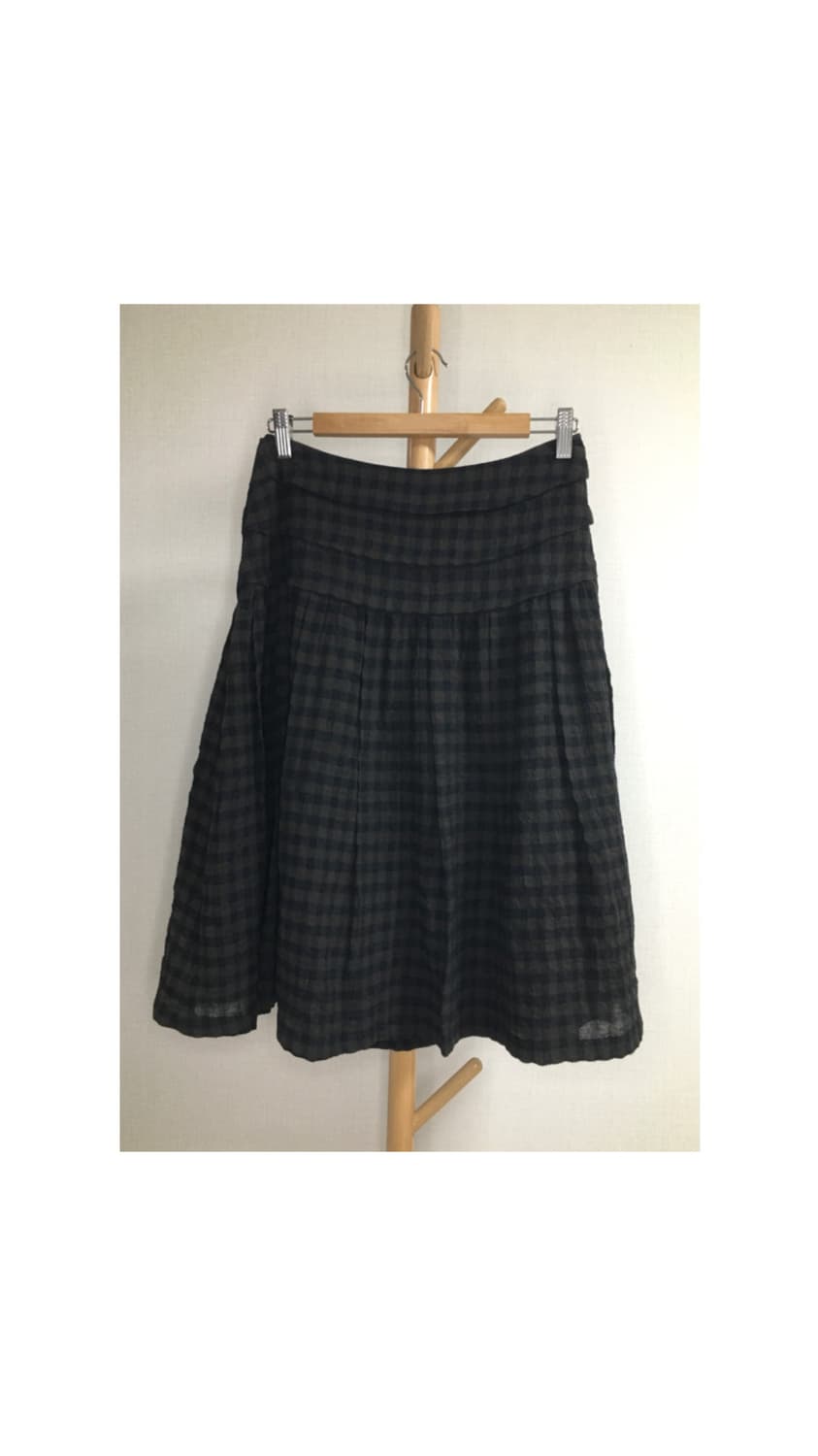 io comme io 이오꼼이오 체크 스커트 상품이미지5