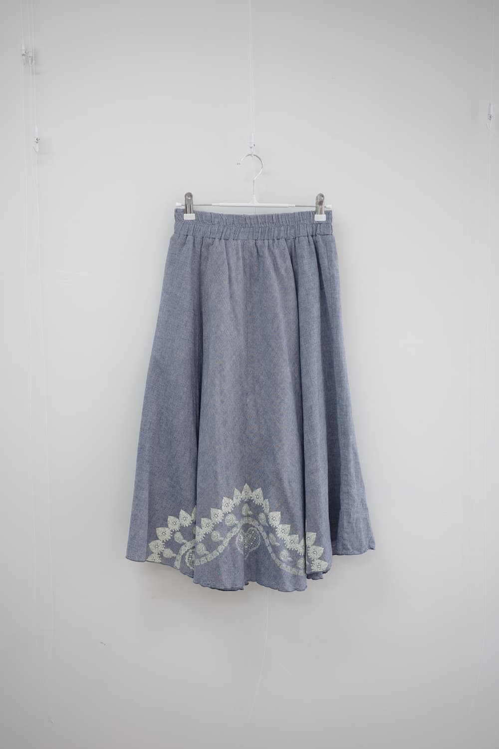 Arrow light denim skirt 상품이미지4