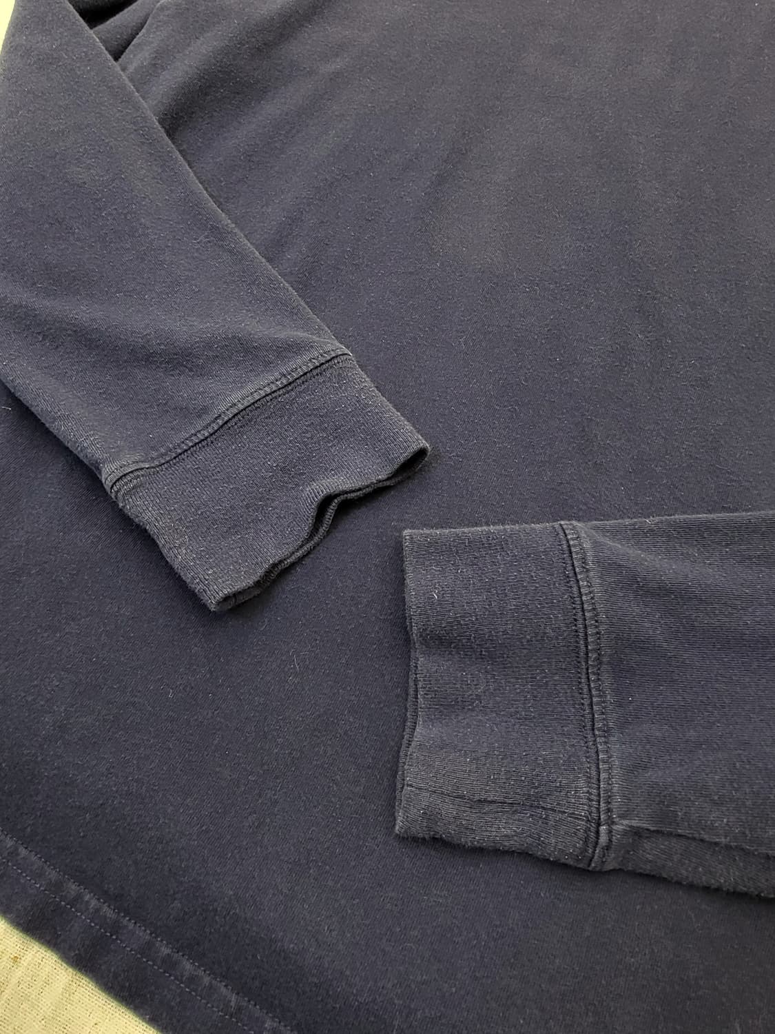 폴로 랄프로렌 네이비 긴팔 티셔츠 XL 상품이미지7