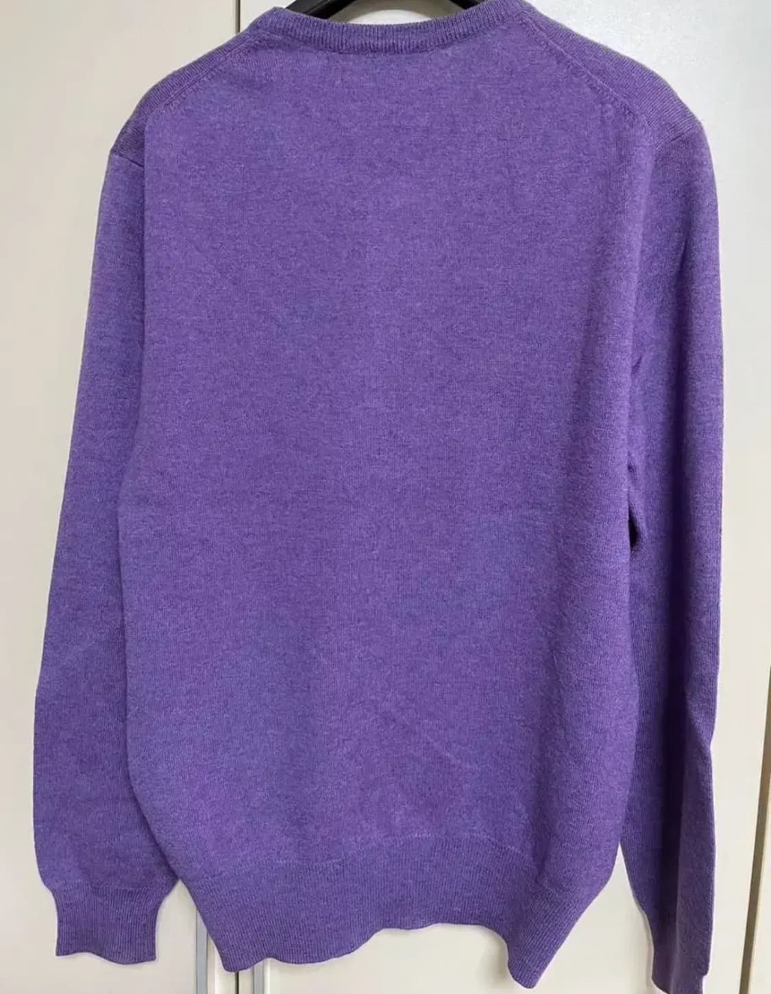 Polo 폴로 메리노 울 100% 니트 S 사이즈 purple 상품이미지3