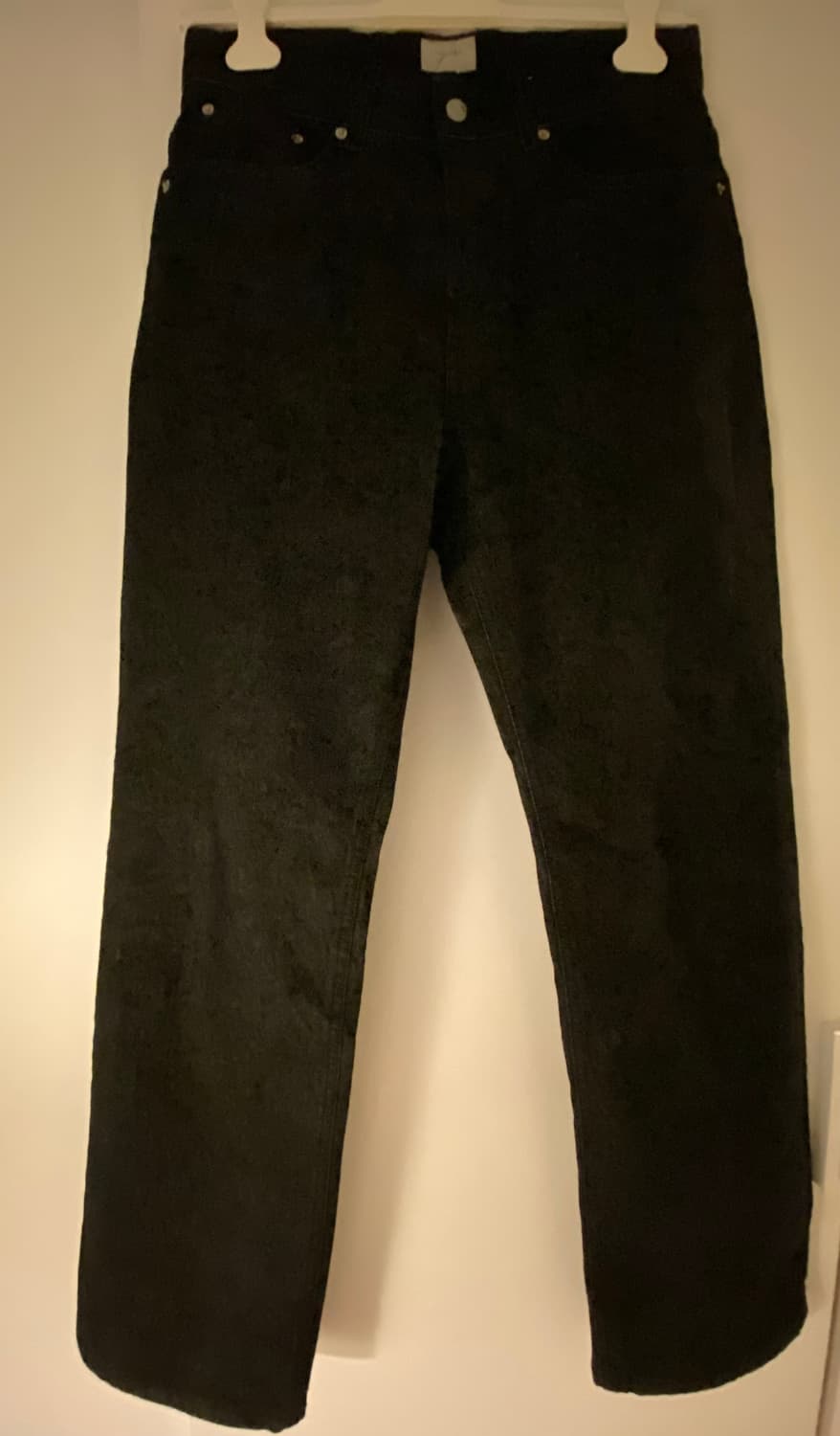 youth 유스 스트레이트 데님 팬츠 블랙 M 상품이미지3