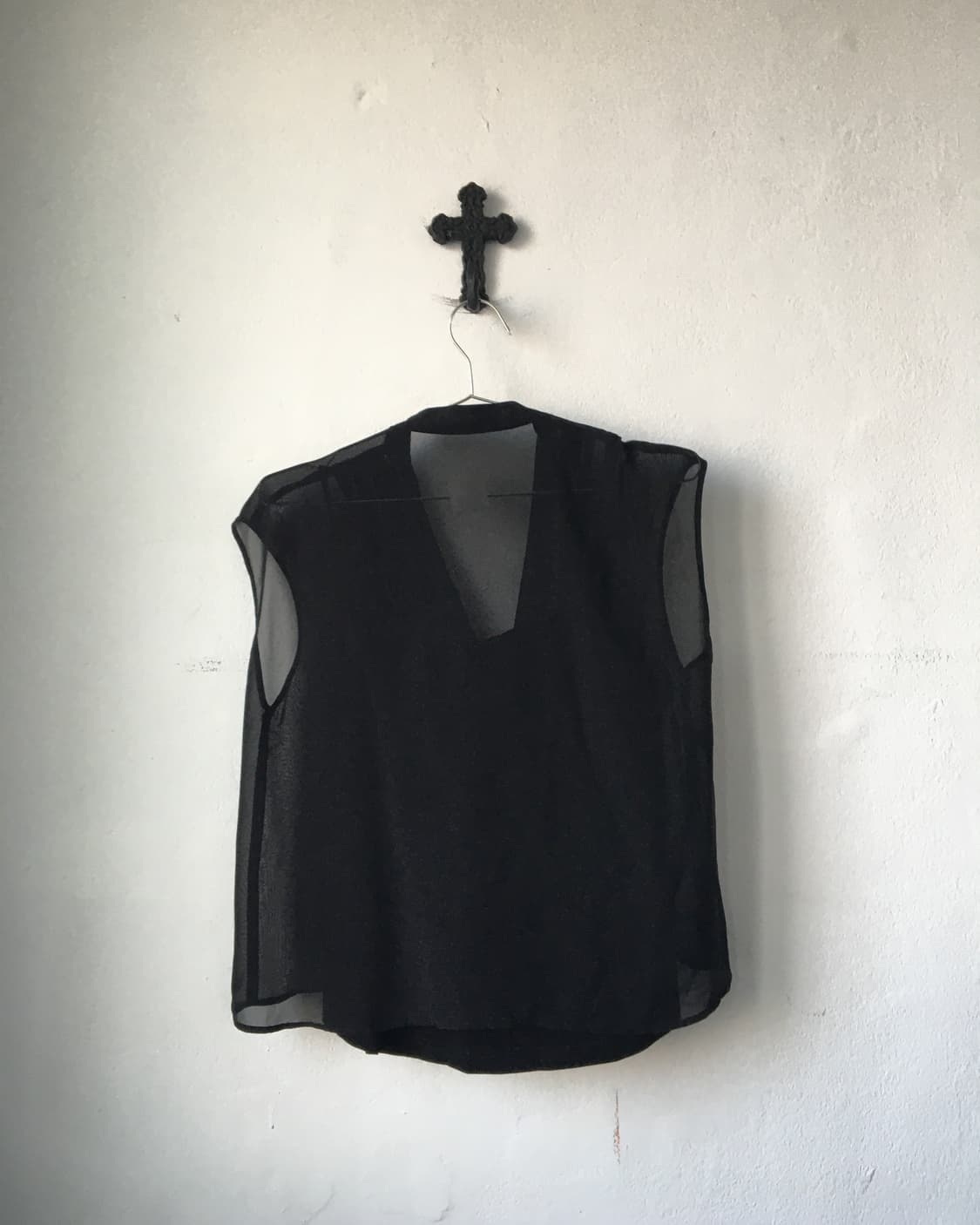 Drape point sleeveless 상품이미지2