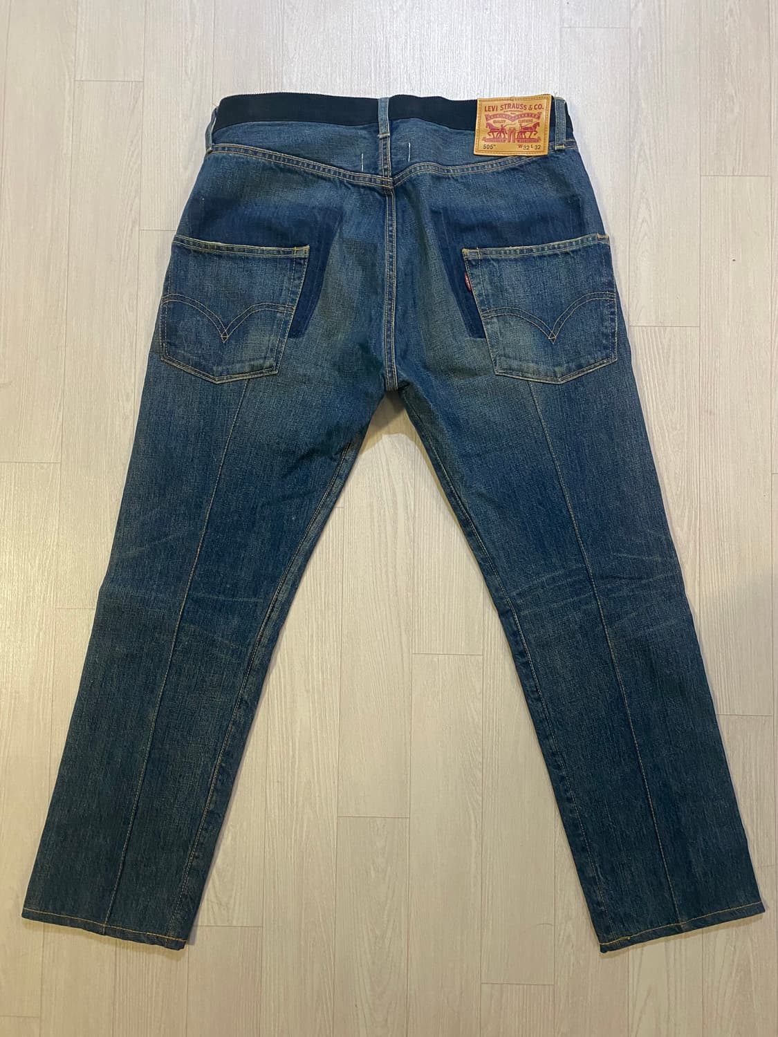 준야와타나베 리바이스 패치데님 상품이미지2