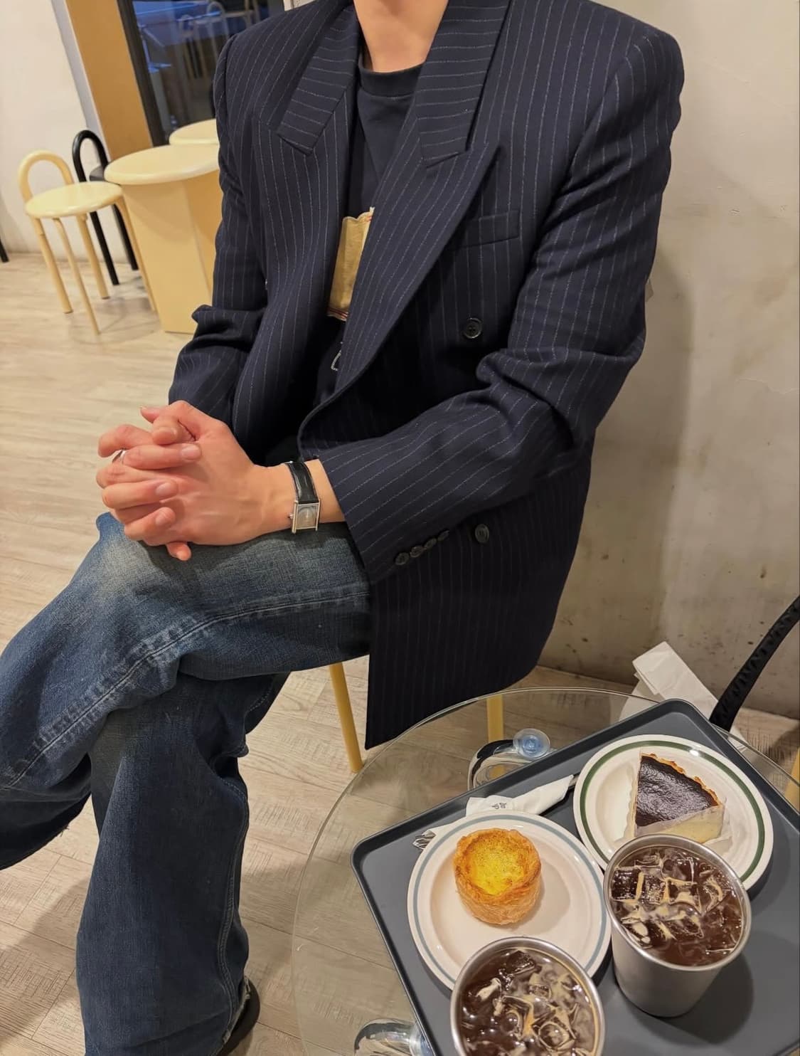 생로랑 / 핀스트라이프 자켓 / 50 상품이미지1