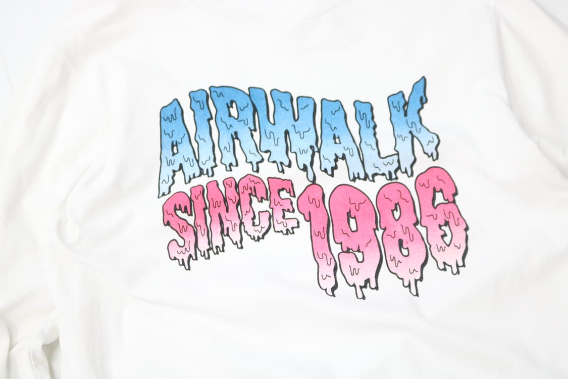 Airwalk 에어워크 빈티지 그래픽 로고 롱슬리브 긴팔 티셔츠 (L) 상품이미지4