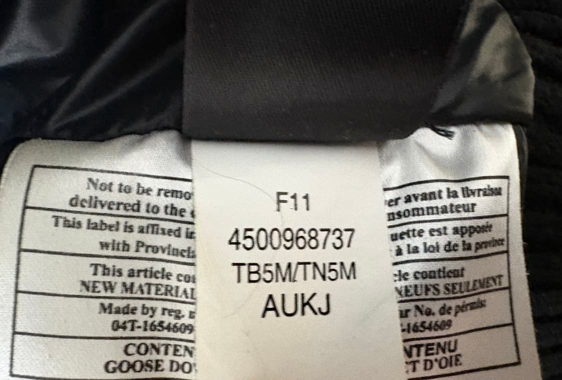 노스페이스 700 필파워 눕시 구스다운 패딩 상품이미지8