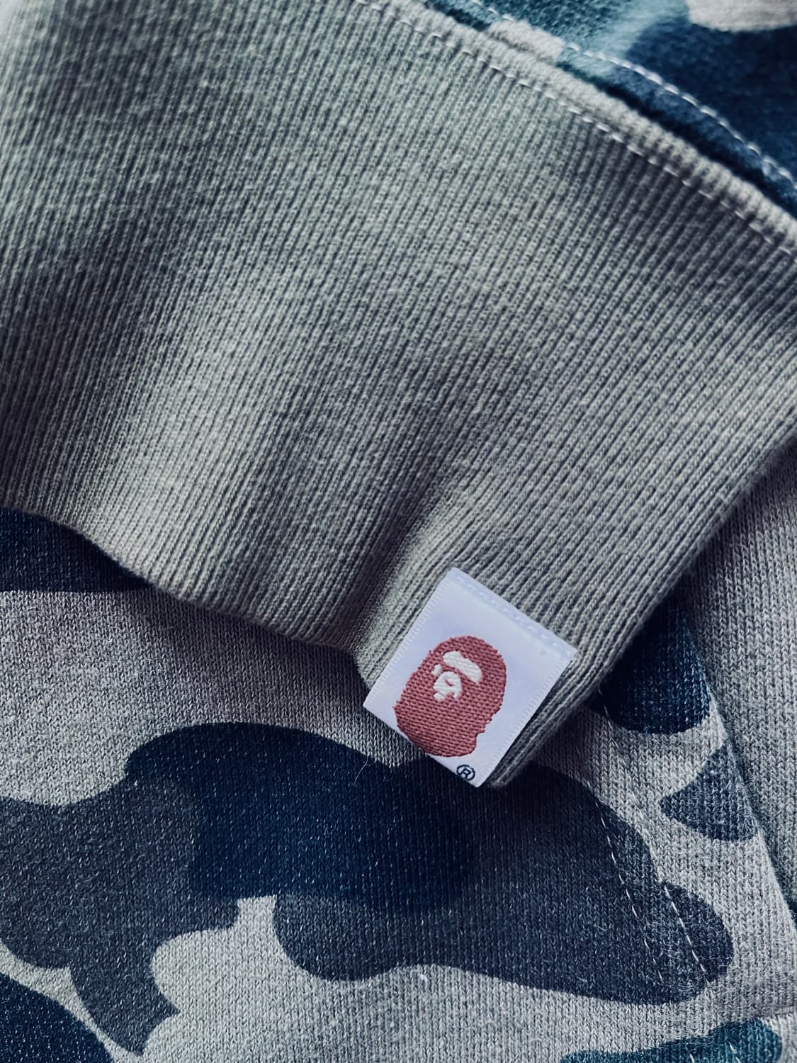 Bape  NYC 1st Camo Full Zip Hoodie XL 상품이미지3