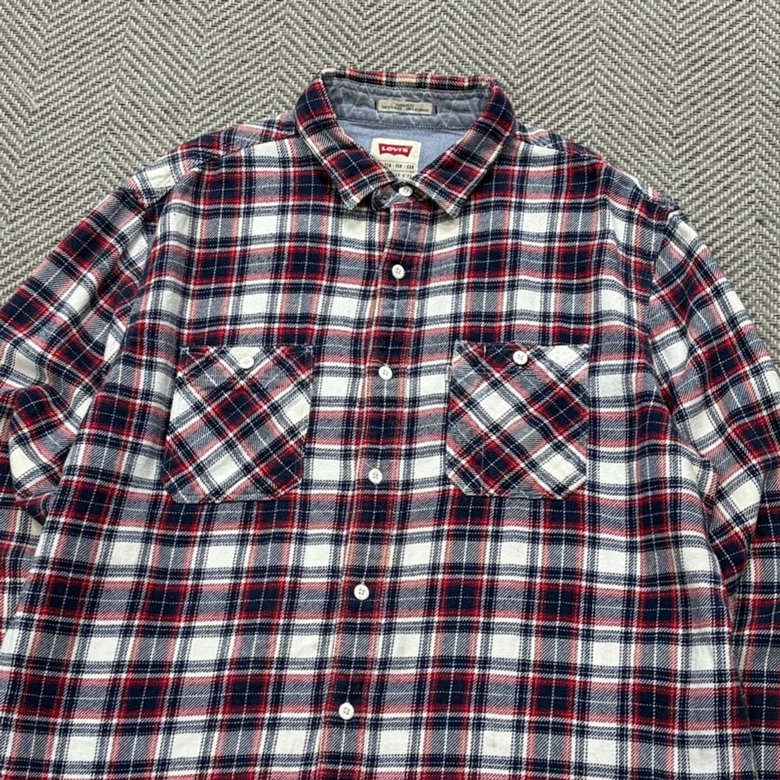 리바이스 체크 셔츠 v2391 상품이미지3