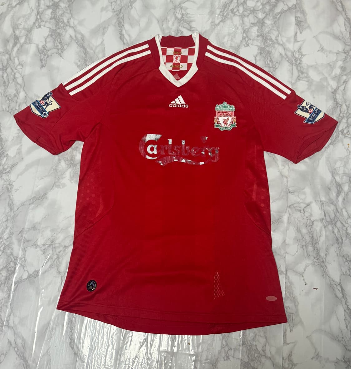 08-10 리버풀 홈 아디다스 유니폼 반팔 제라드 상품이미지1