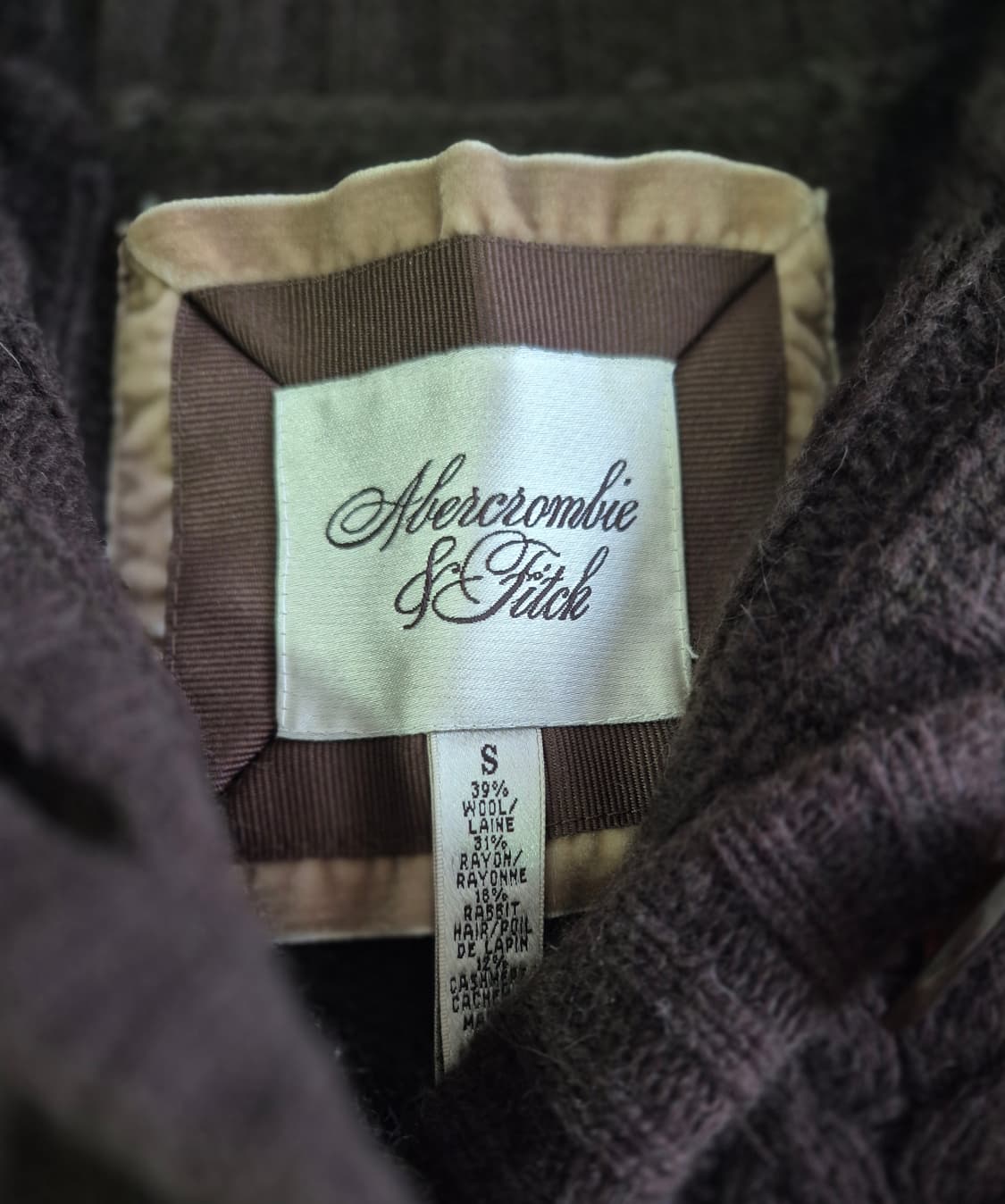 아베크롬비 꽈베기 니트 가디건 상품이미지2