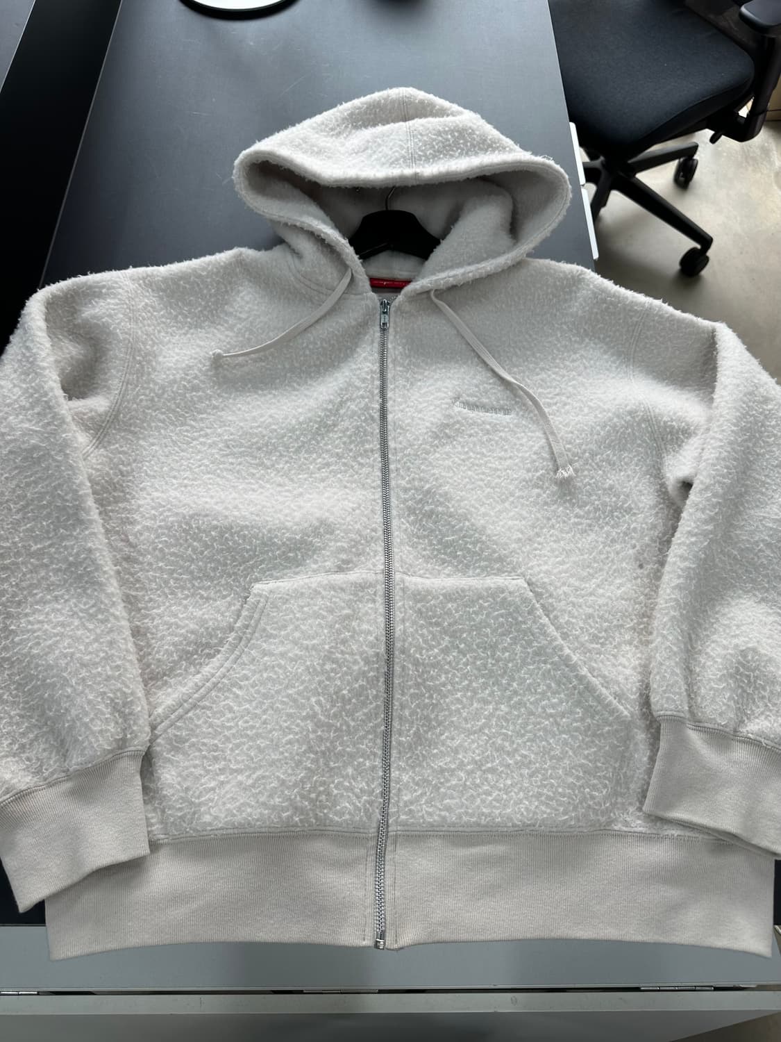 슈프림 24FW 필드 스웻셔츠 후드집업자켓 스톤  상품이미지5