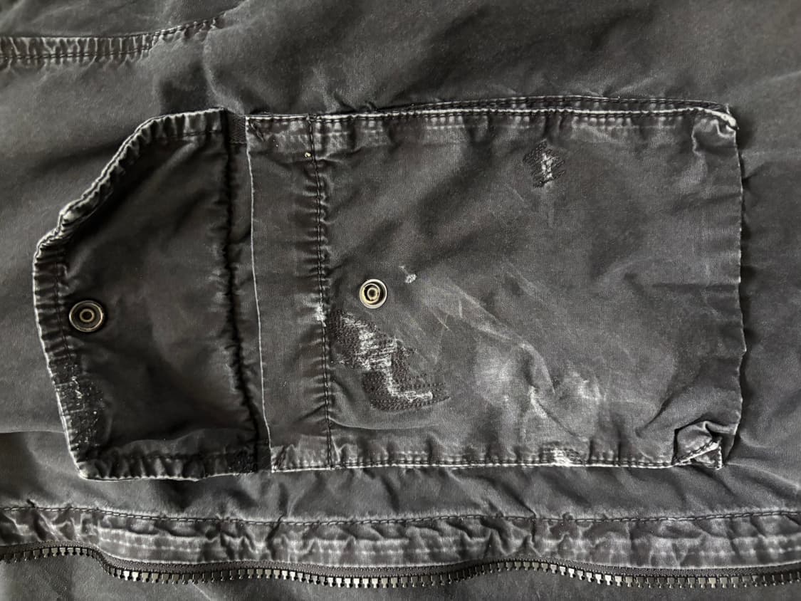 Stone Island 블랙 오버셔츠 XL 상품이미지3