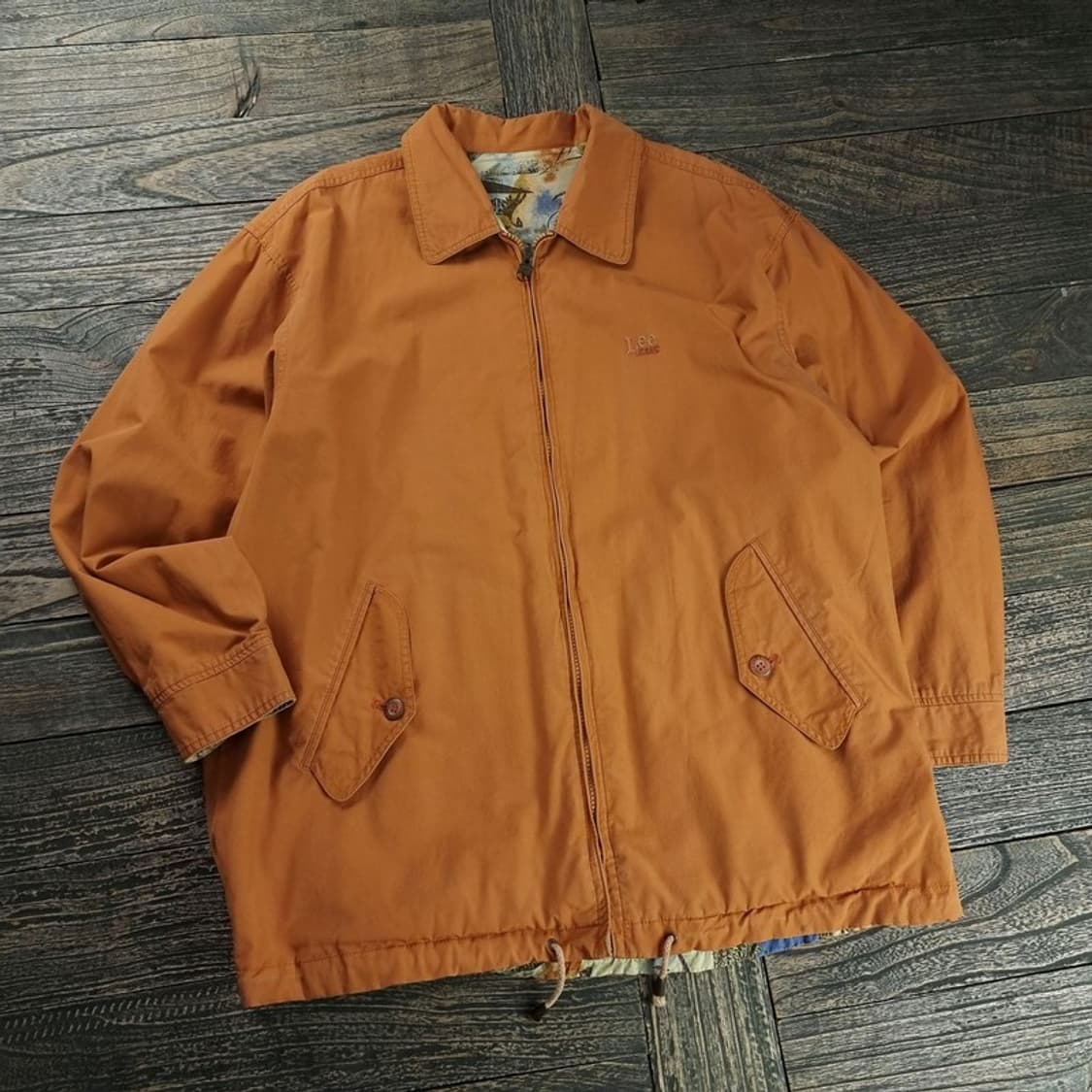 [리] 90'S 빈티지 리버시블 양면 에스닉 패턴 자켓 M18632 상품이미지1