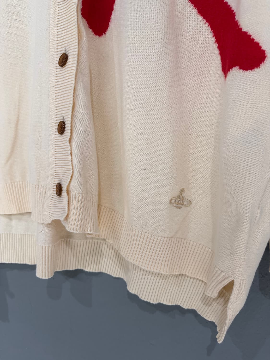 Vivienne Westwood skull cardigan 상품이미지3