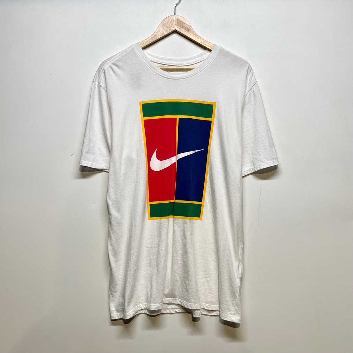Nike 프린팅 화이트 반팔 상품이미지2